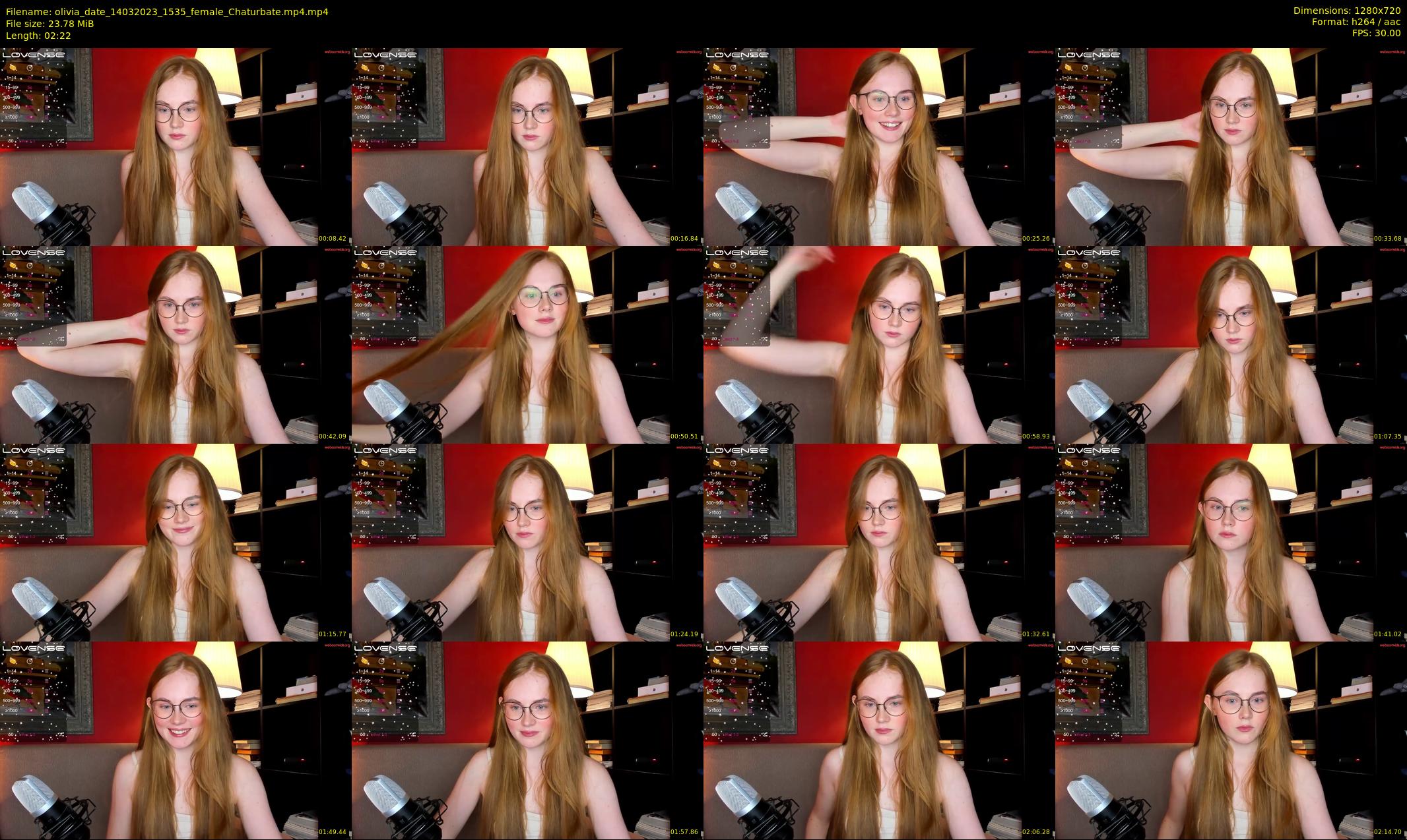 olivia_date — 3 minute Chaturbate female cam show recording, 720p, Mar 14, 2023