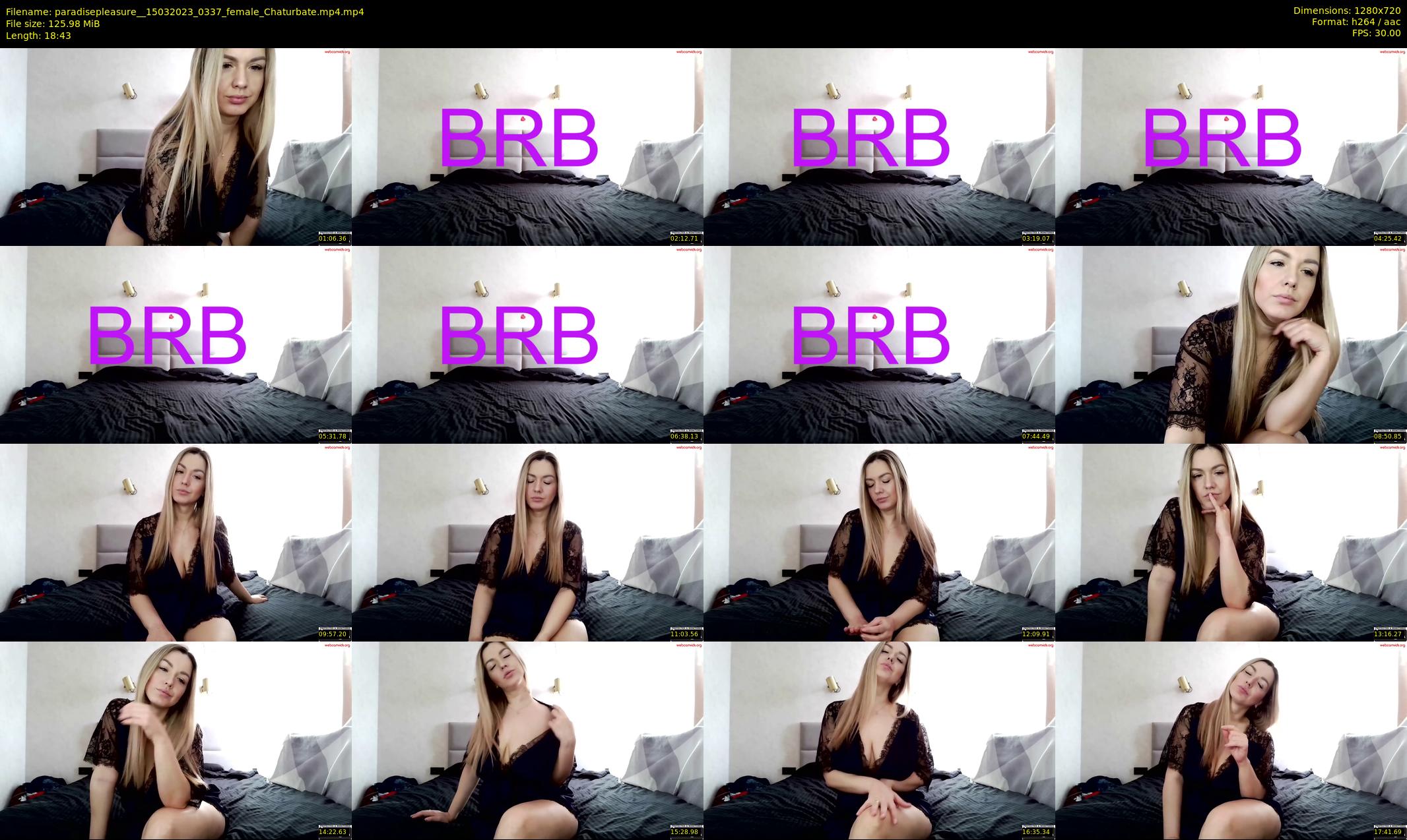 paradisepleasure_ — 19 minute Chaturbate couple cam show recording, 720p, Mar 15, 2023
