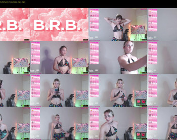 petitebrat — 17 minute Chaturbate female cam show recording, 720p, Mar 15, 2023