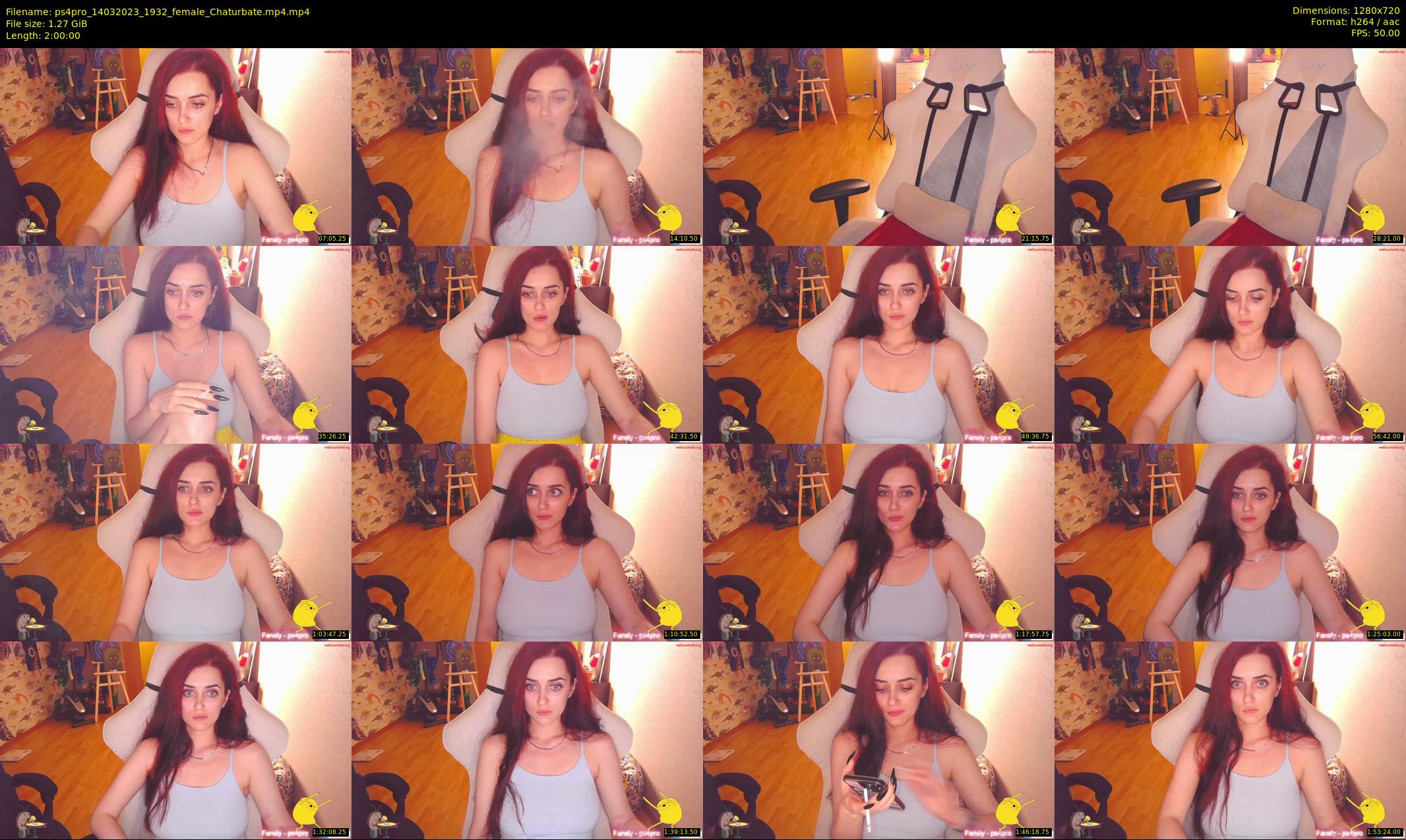 ps4pro — 120 minute Chaturbate female cam show recording, 720p, Mar 14, 2023