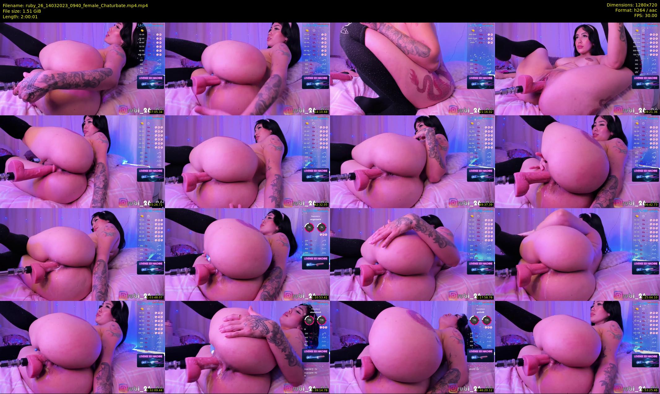 ruby_26 — 121 minute Chaturbate female cam show recording, 720p, Mar 14, 2023