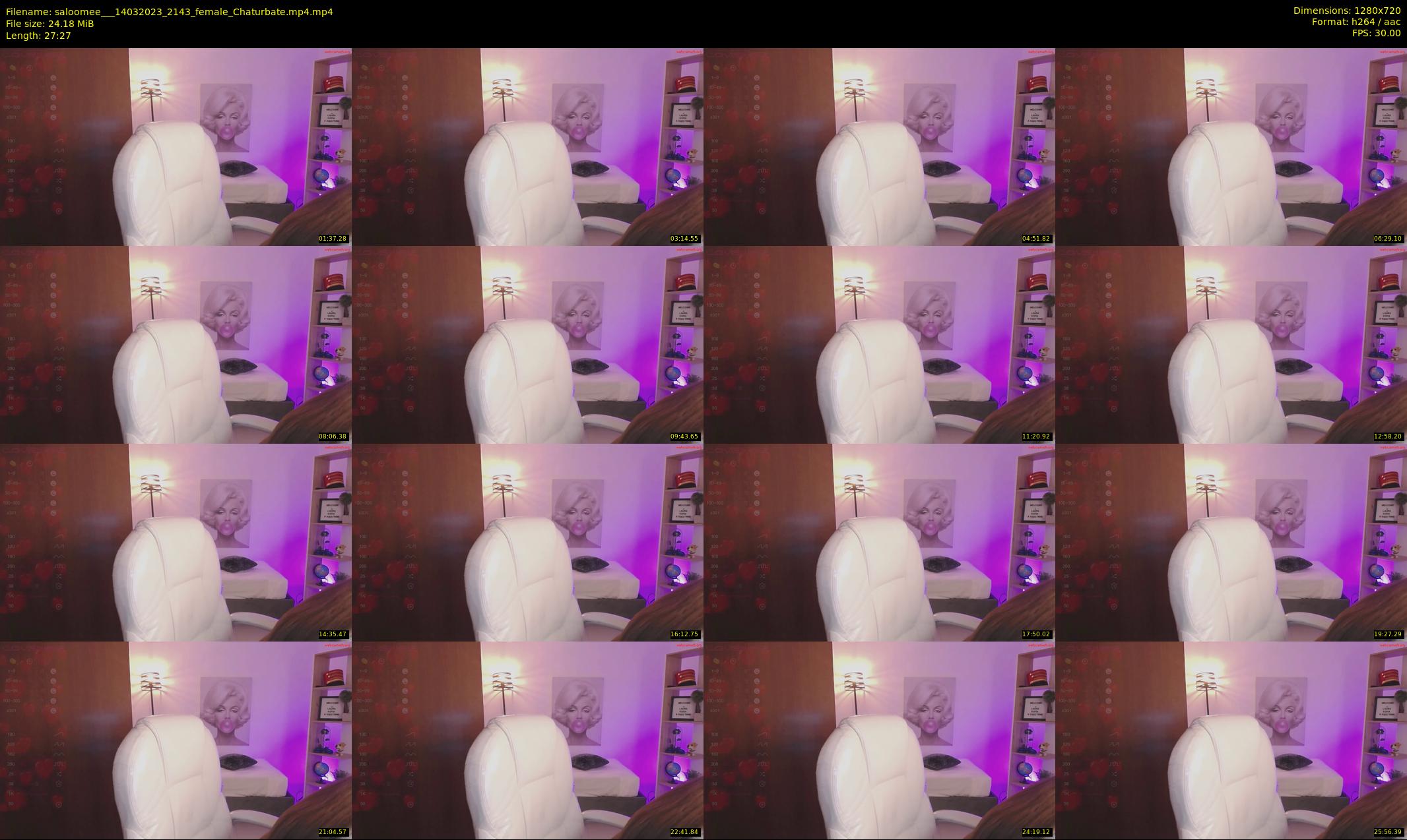 saloomee__ — 28 minute Chaturbate female cam show recording, 720p, Mar 14, 2023
