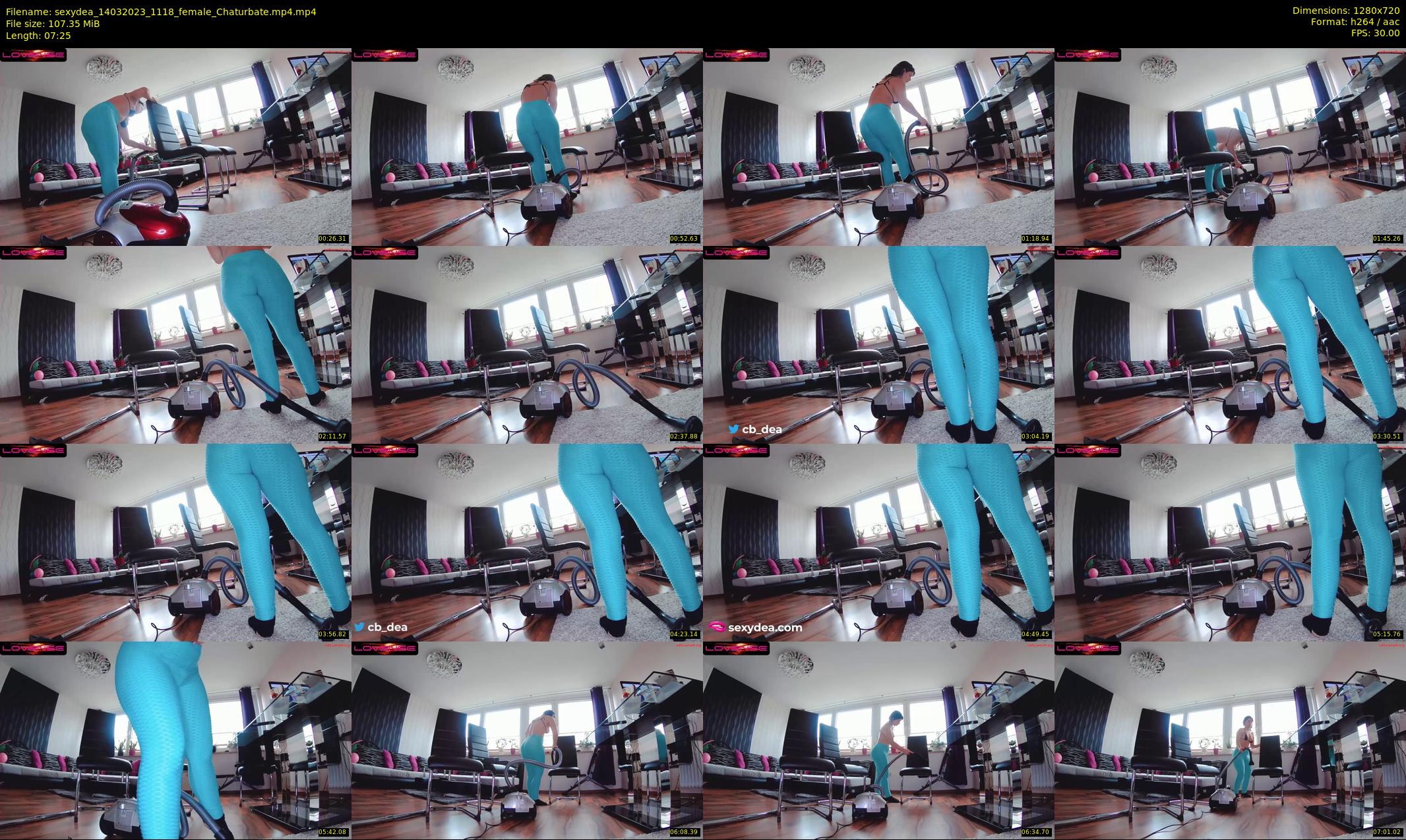 sexydea — 8 minute Chaturbate female cam show recording, 720p, Mar 14, 2023