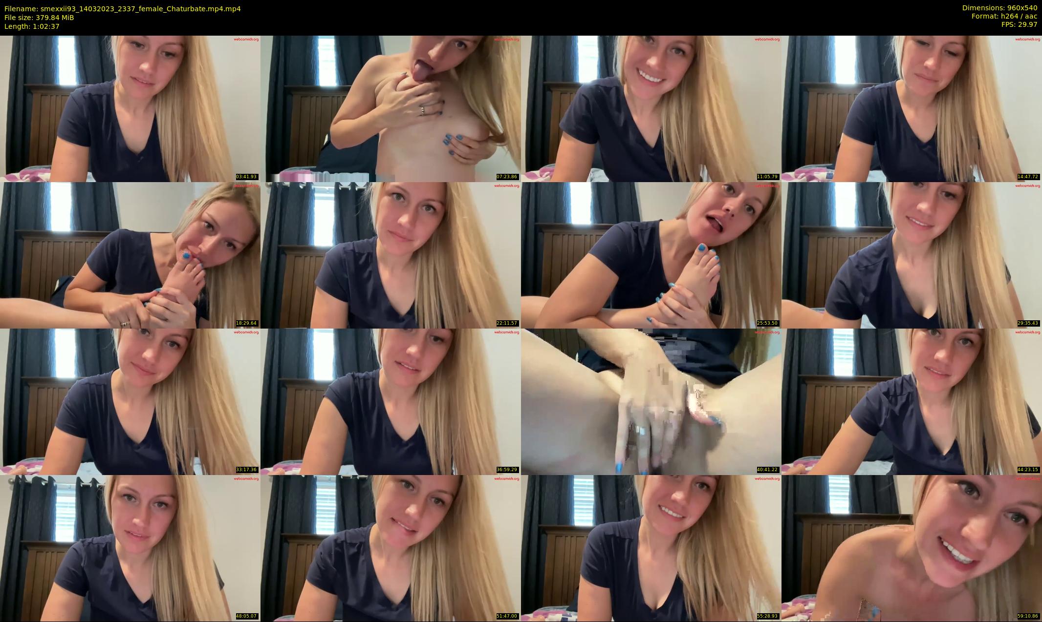 smexxii93 — 63 minute Chaturbate female cam show recording, 480p, Mar 14, 2023