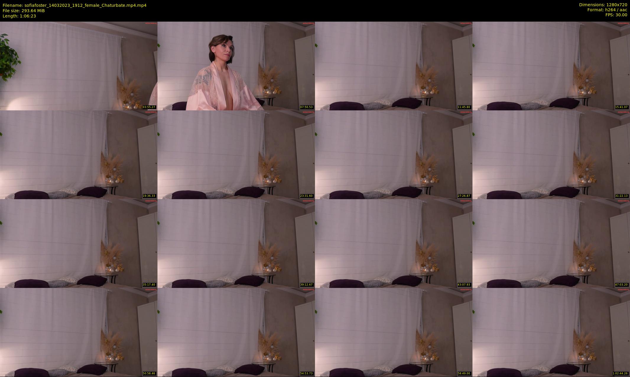 sofiafoster — 67 minute Chaturbate female cam show recording, 720p, Mar 14, 2023