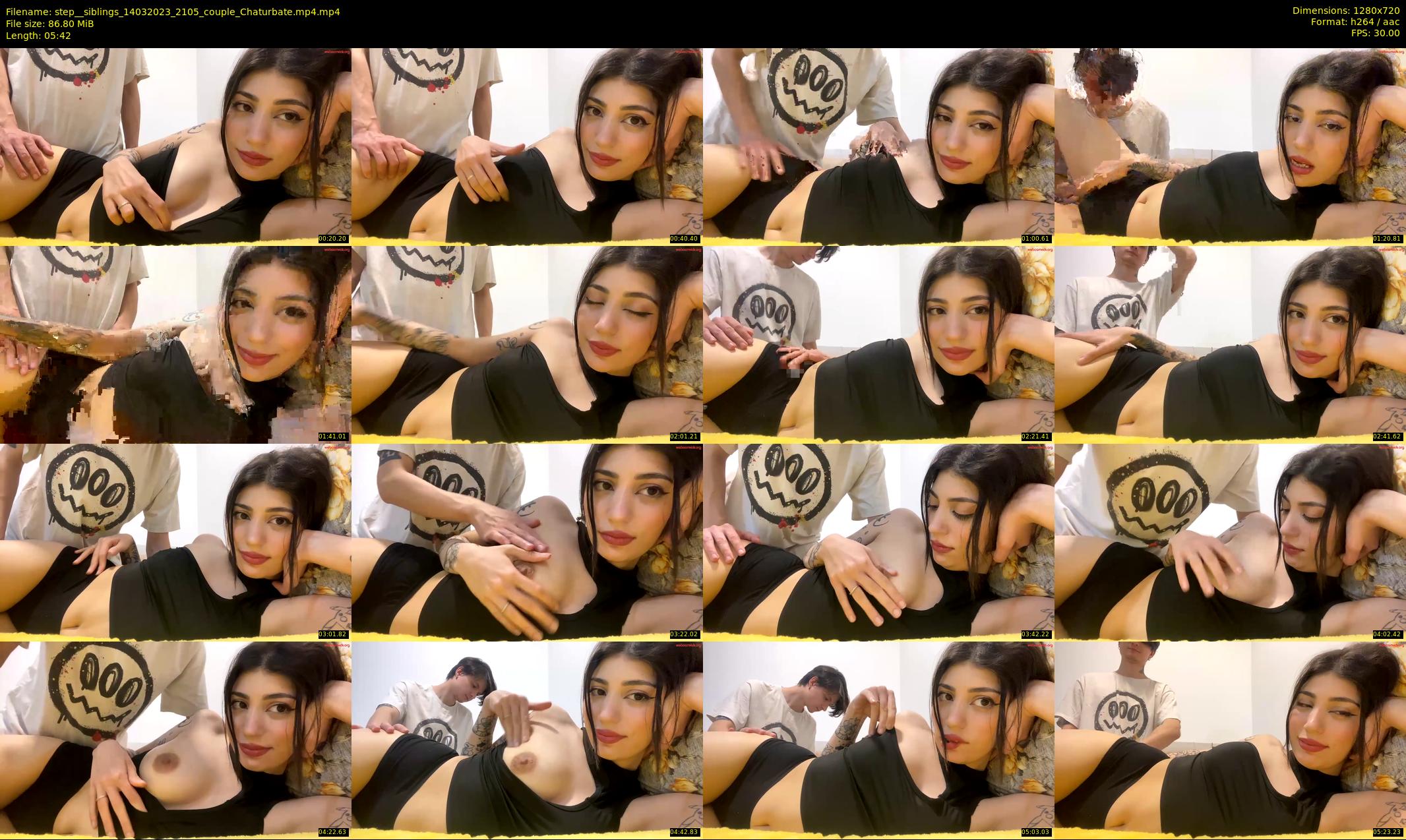 step__siblings — 6 minute Chaturbate couple cam show recording, 720p, Mar 14, 2023