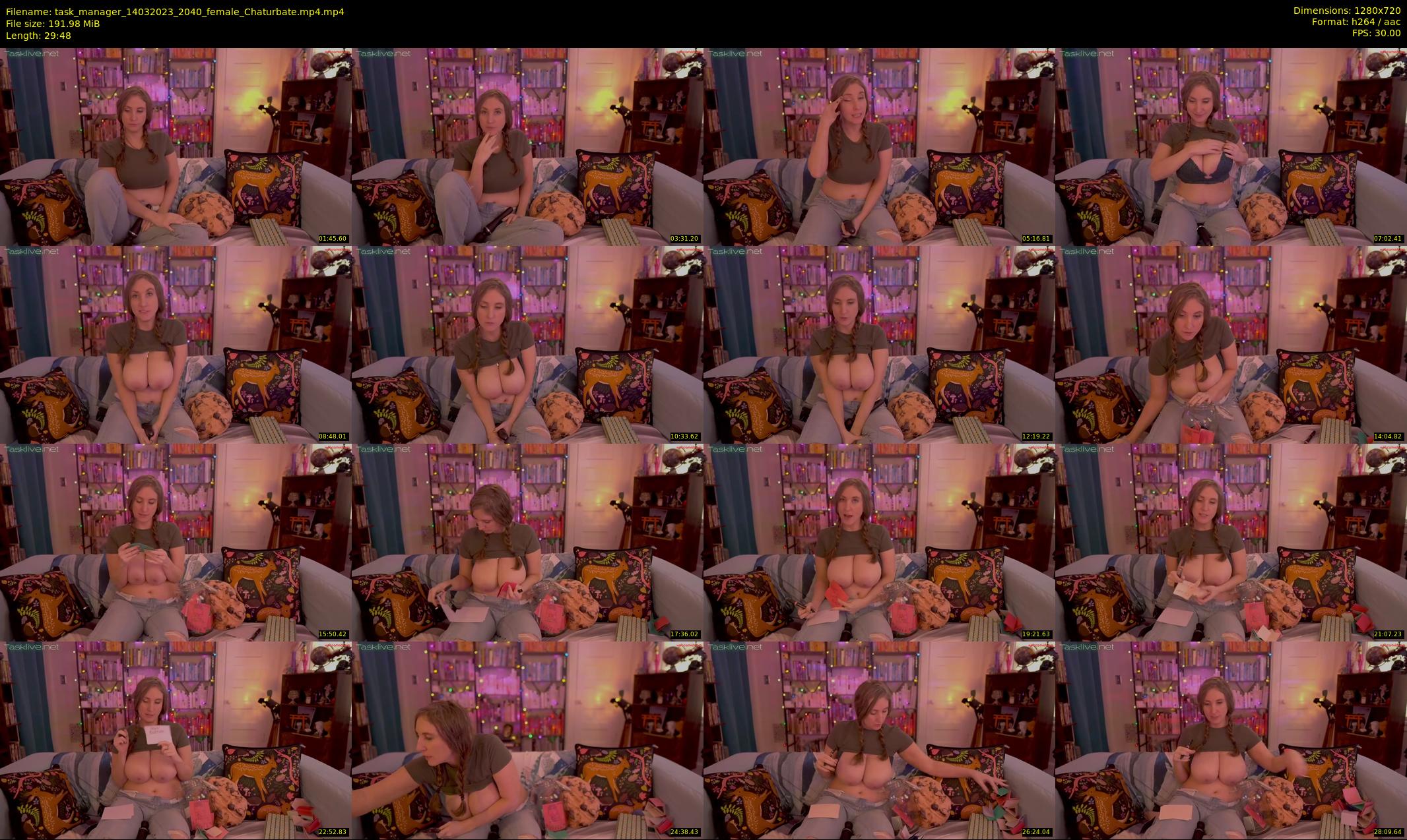 task_manager — 30 minute Chaturbate couple cam show recording, 720p, Mar 14, 2023