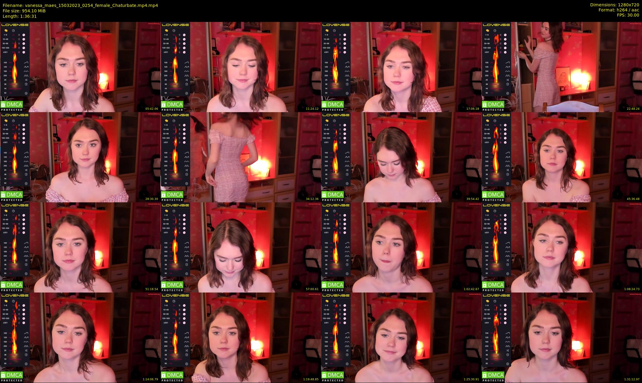 vanessa_maes — 97 minute Chaturbate female cam show recording, 720p, Mar 15, 2023