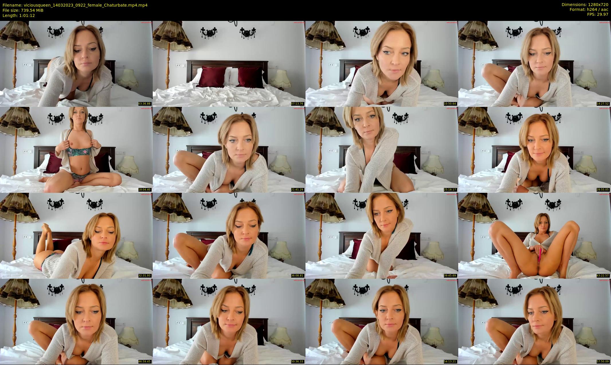 viciousqueen — 62 minute Chaturbate female cam show recording, 720p, Mar 14, 2023