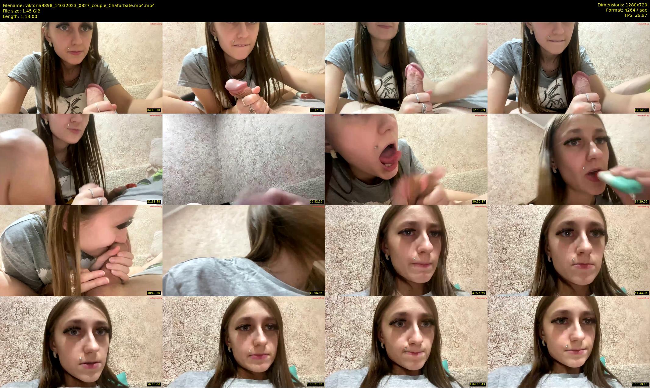 viktoria9898 — 73 minute Chaturbate couple cam show recording, 720p, Mar 14, 2023
