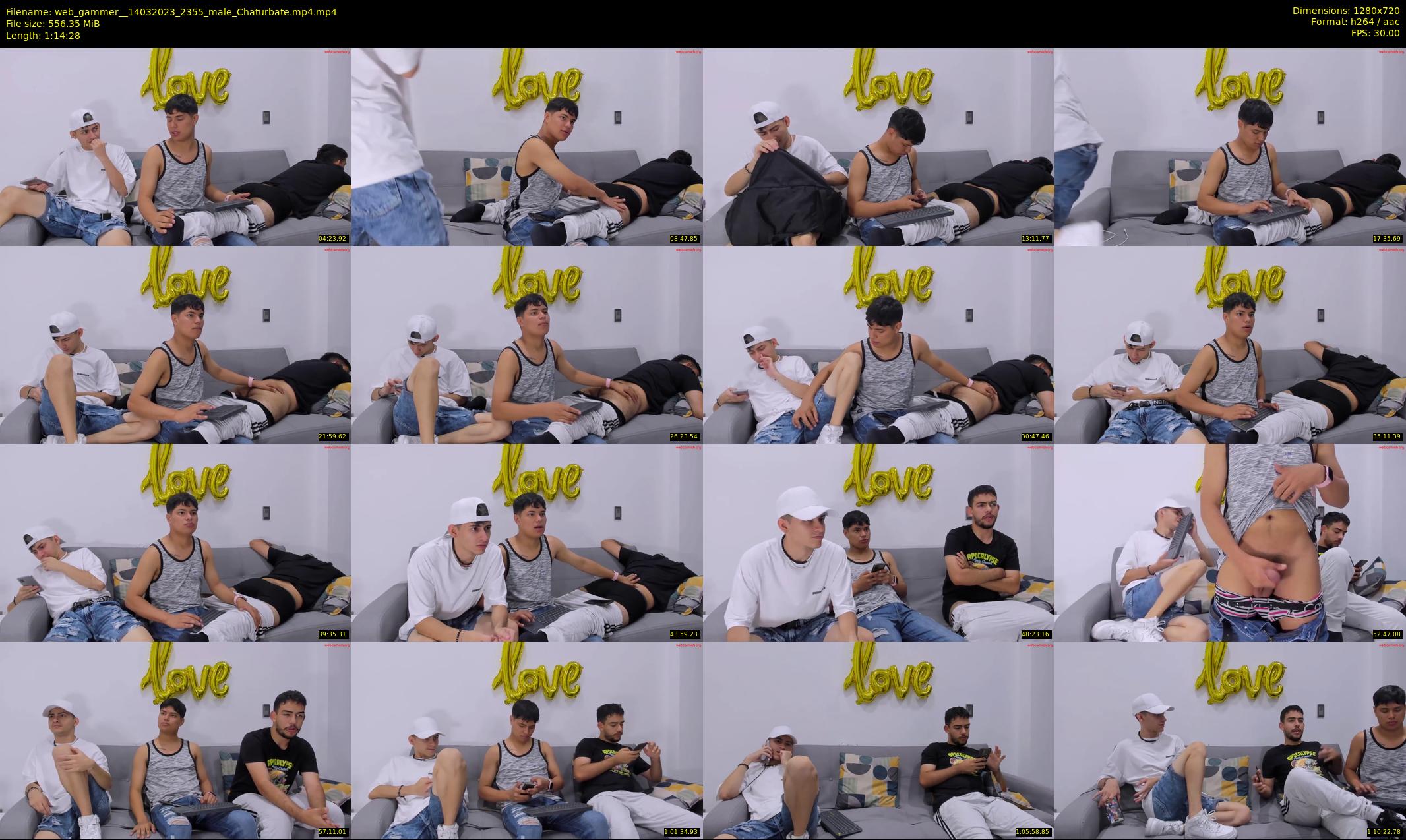 web_gammer_ — 75 minute Chaturbate male cam show recording, 720p, Mar 14, 2023