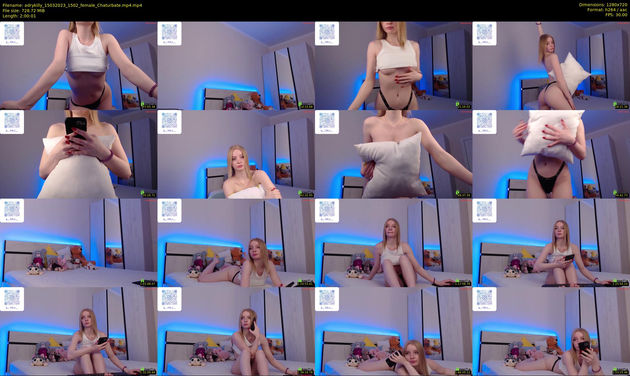 adrykilly — 121 minute Chaturbate female cam show recording, 720p, Mar 15, 2023
