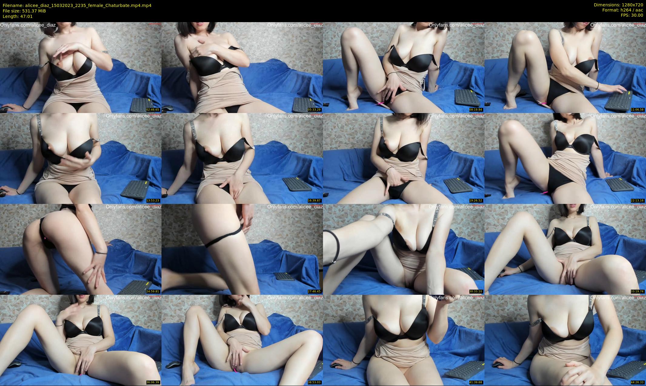 alicee_diaz — 48 minute Chaturbate female cam show recording, 720p, Mar 15, 2023