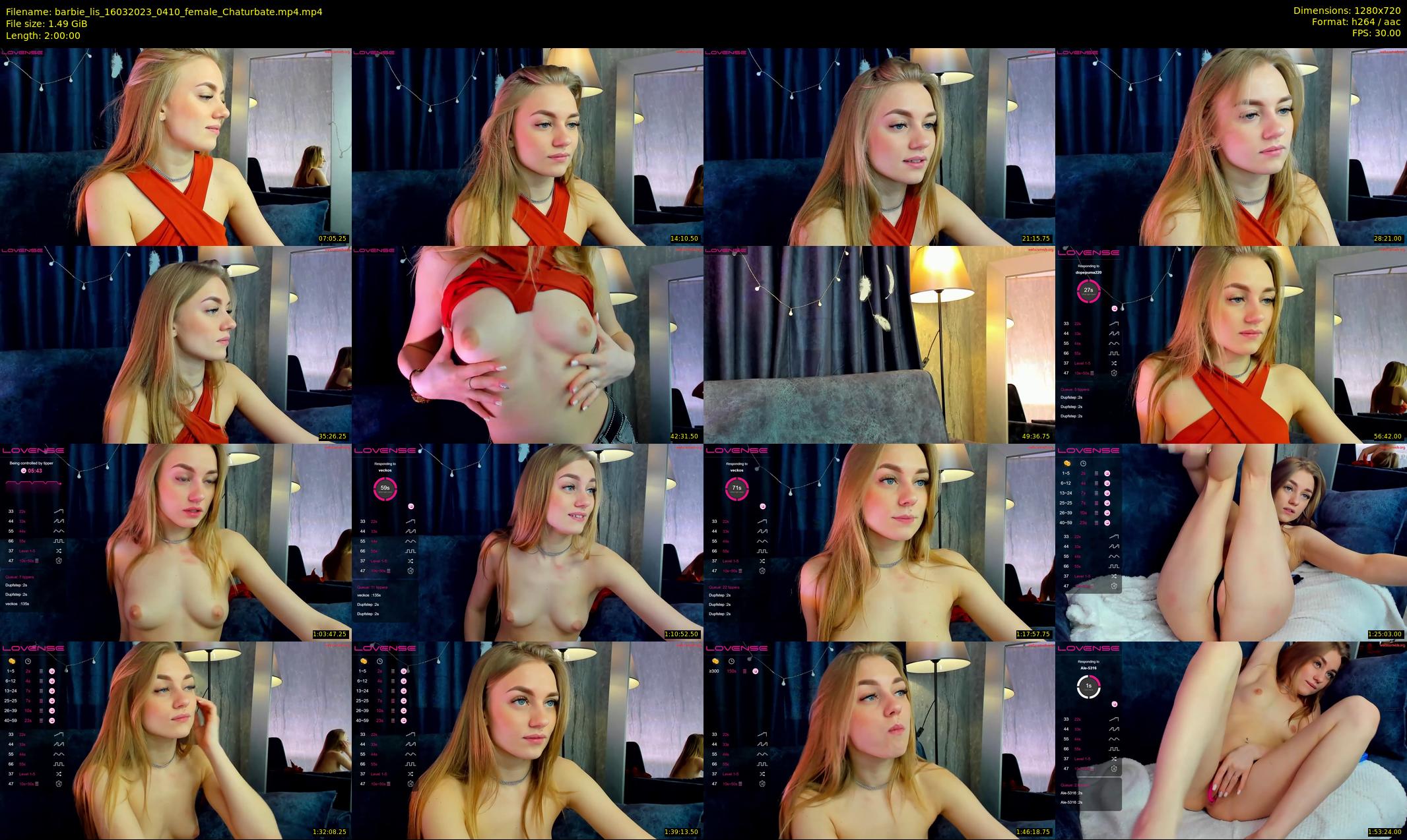 barbie_lis — 120 minute Chaturbate female cam show recording, 720p, Mar 16, 2023