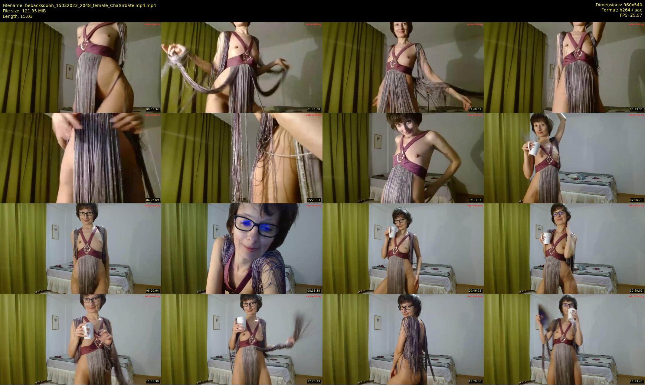 bebacksooon — 16 minute Chaturbate female cam show recording, 480p, Mar 15, 2023