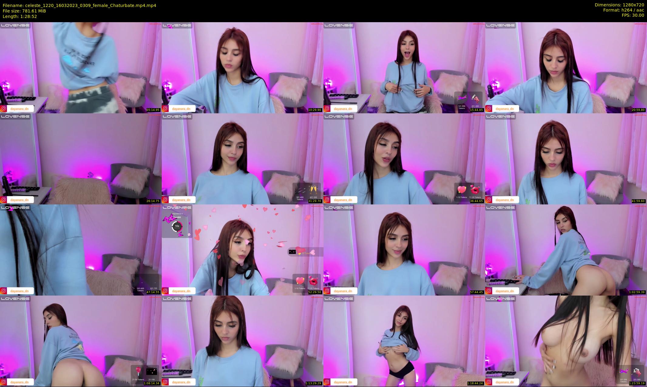 celeste_1220 — 89 minute Chaturbate female cam show recording, 720p, Mar 16, 2023