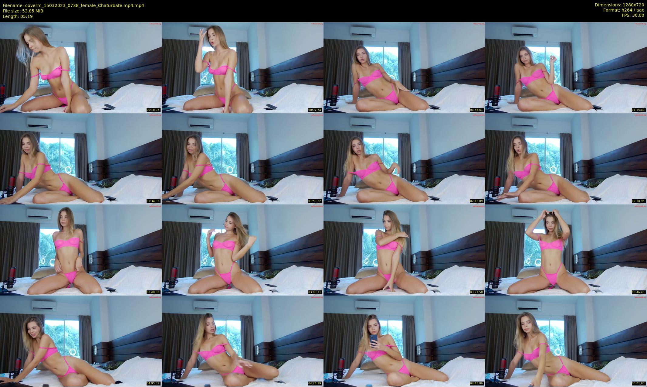 coverm — 6 minute Chaturbate female cam show recording, 720p, Mar 15, 2023