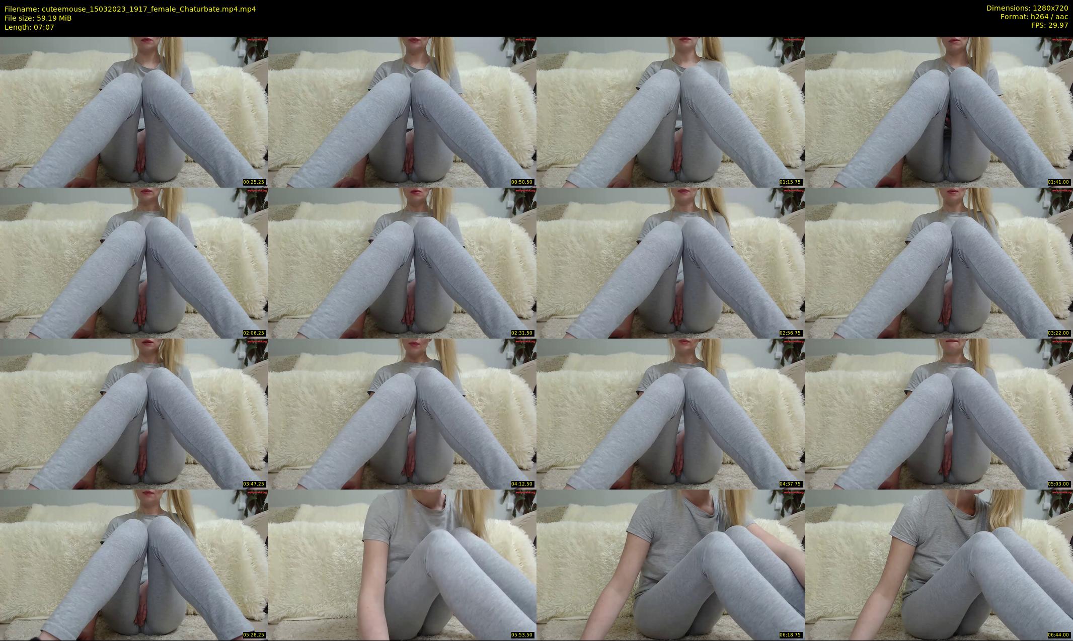 cuteemouse — 8 minute Chaturbate female cam show recording, 720p, Mar 15, 2023