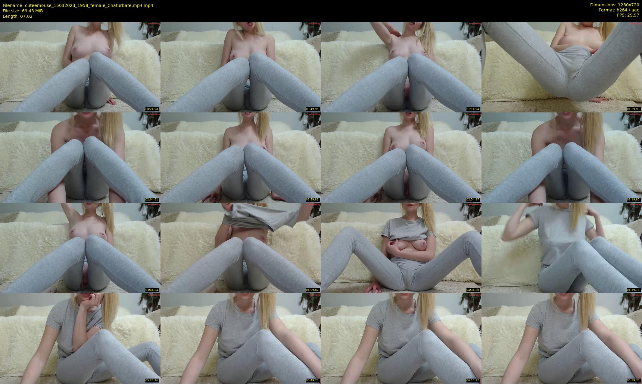 cuteemouse — 8 minute Chaturbate female cam show recording, 720p, Mar 15, 2023