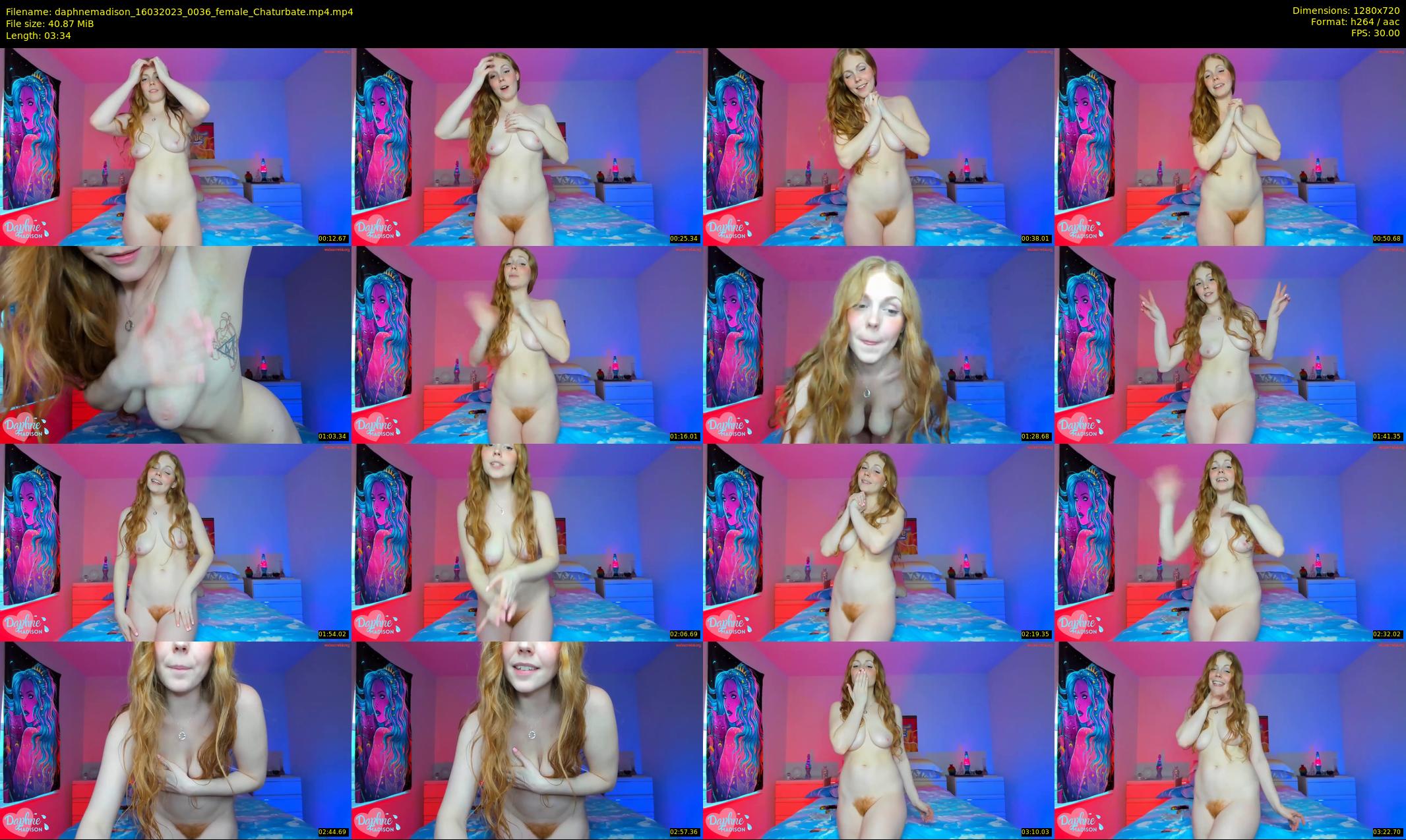 daphnemadison — 4 minute Chaturbate couple cam show recording, 720p, Mar 16, 2023