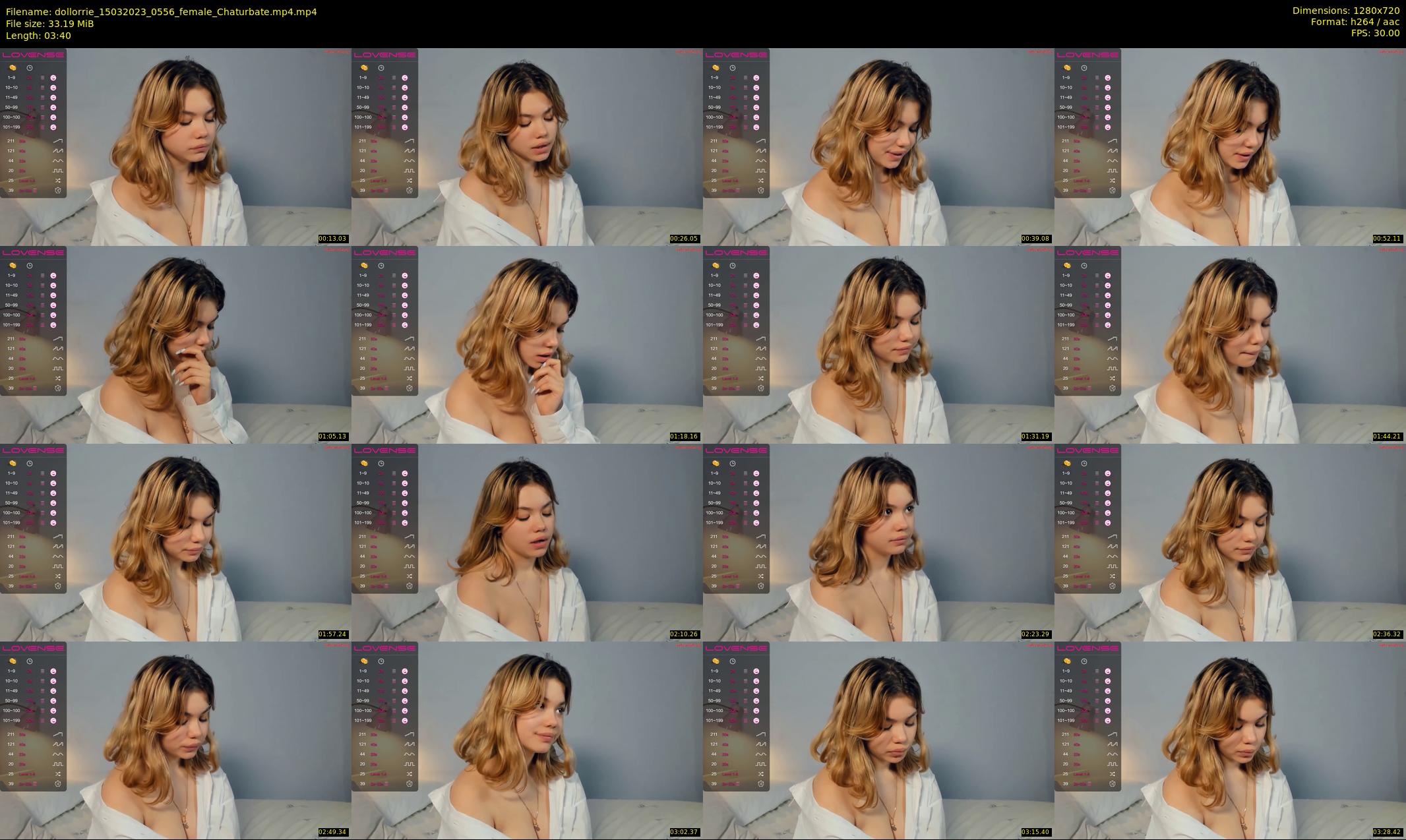dollorrie — 4 minute Chaturbate couple cam show recording, 720p, Mar 15, 2023