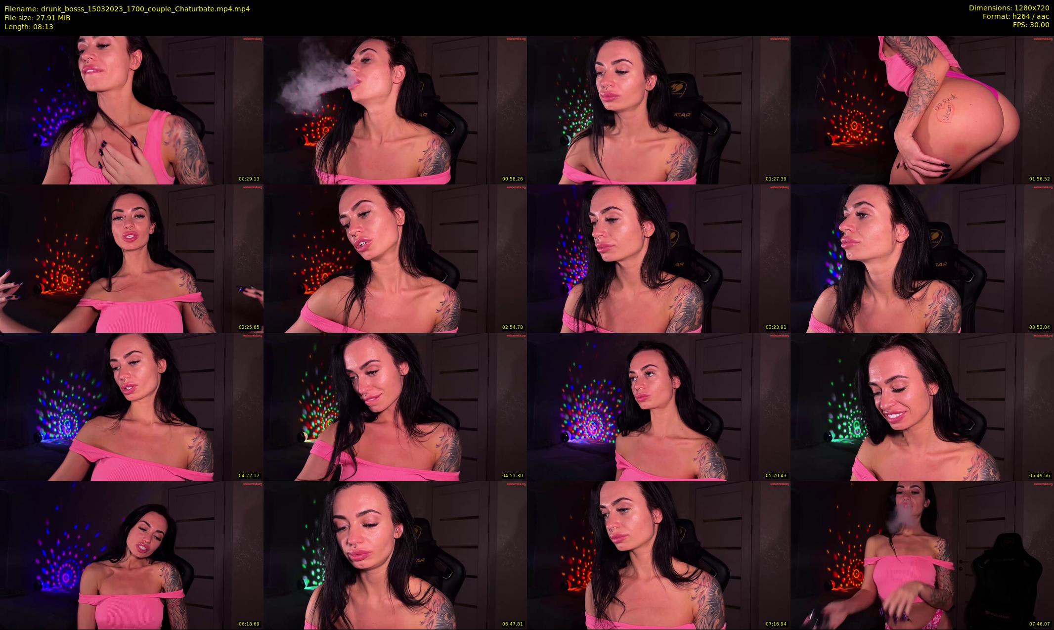 drunk_bosss — 9 minute Chaturbate couple cam show recording, 720p, Mar 15, 2023