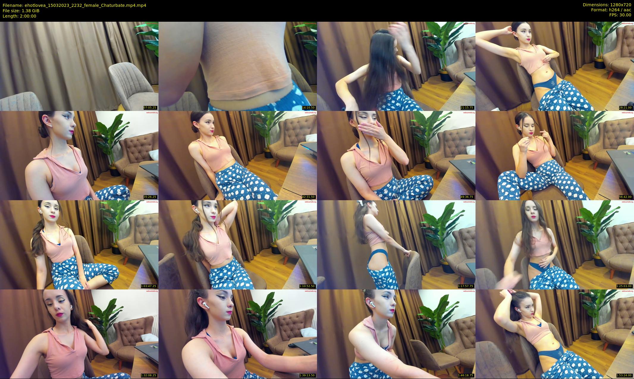 ehotlovea — 120 minute Chaturbate female cam show recording, 720p, Mar 15, 2023