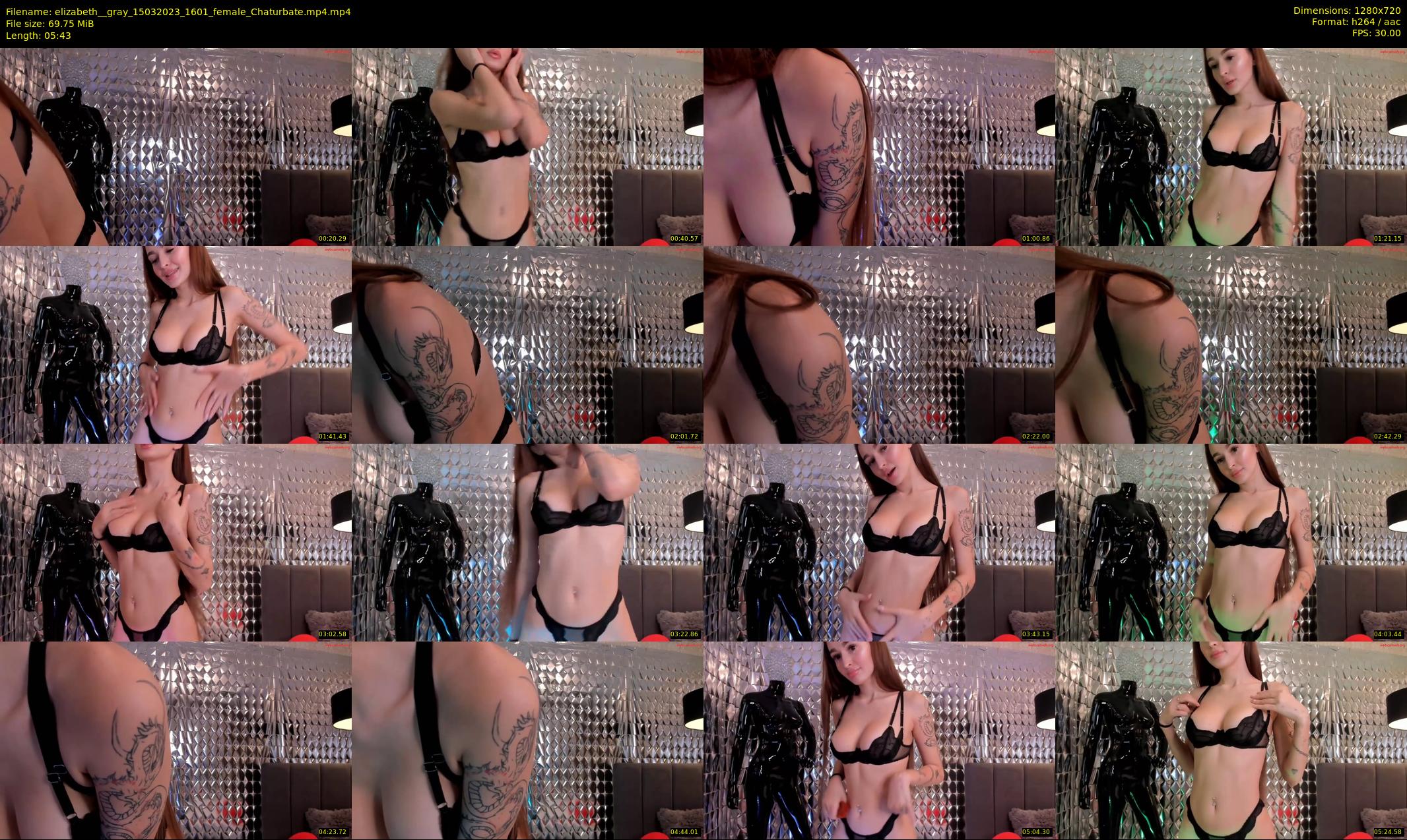 elizabeth__gray — 6 minute Chaturbate female cam show recording, 720p, Mar 15, 2023