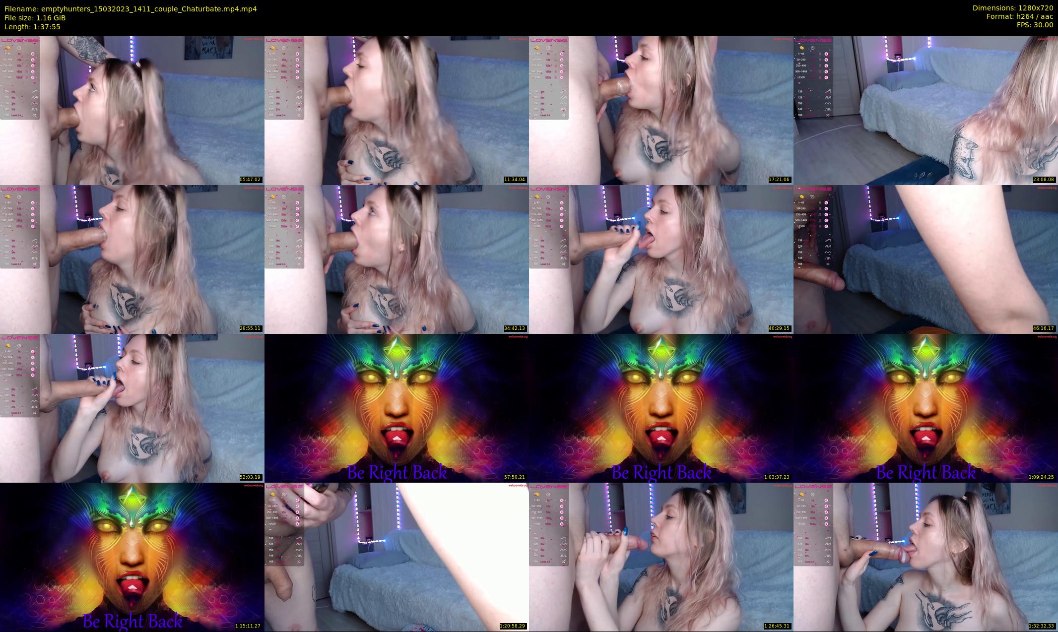 emptyhunters — 98 minute Chaturbate couple cam show recording, 720p, Mar 15, 2023