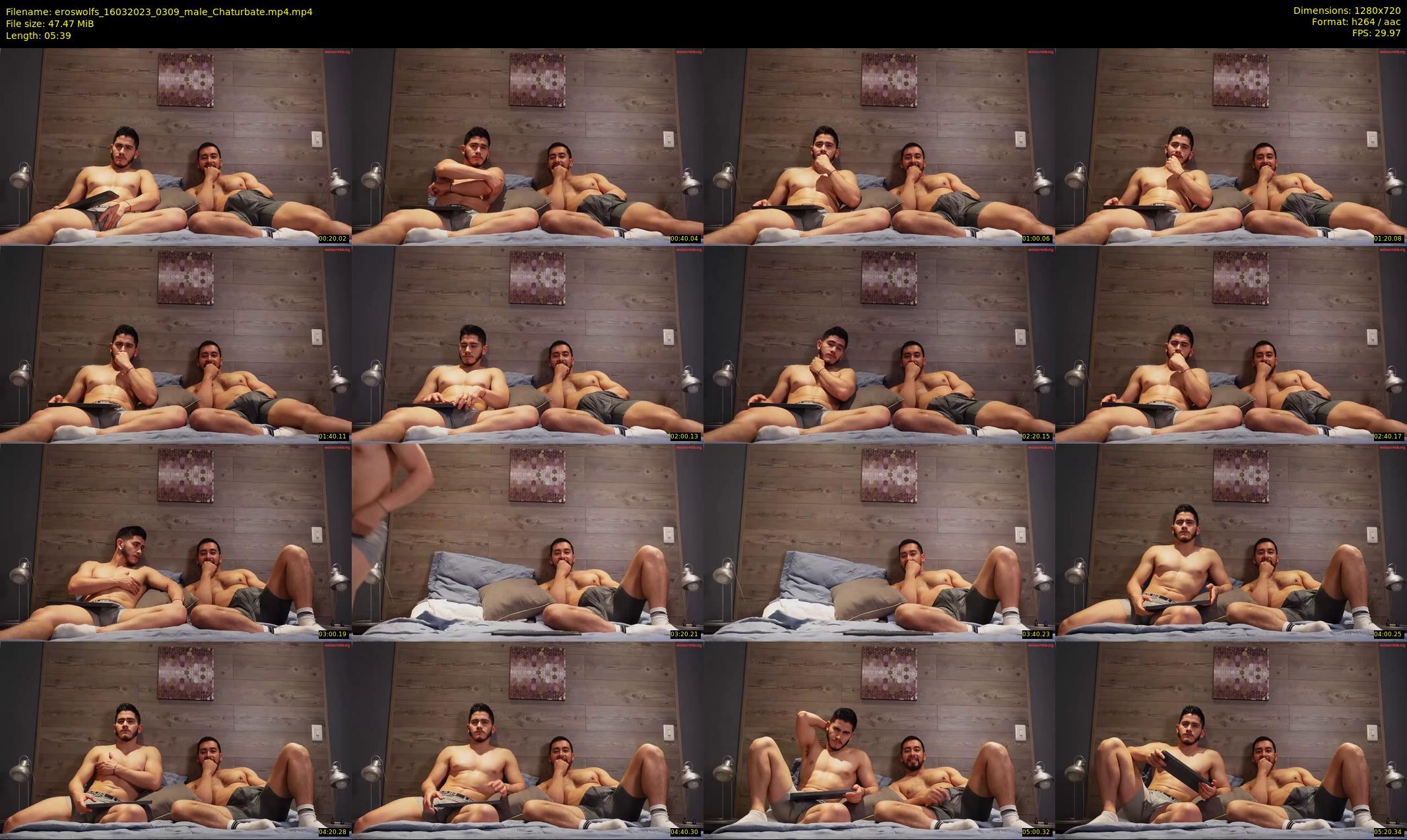eroswolfs — 6 minute Chaturbate male cam show recording, 720p, Mar 16, 2023