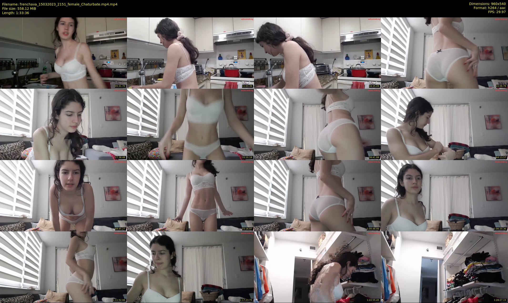 frenchava — 94 minute Chaturbate female cam show recording, 480p, Mar 15, 2023