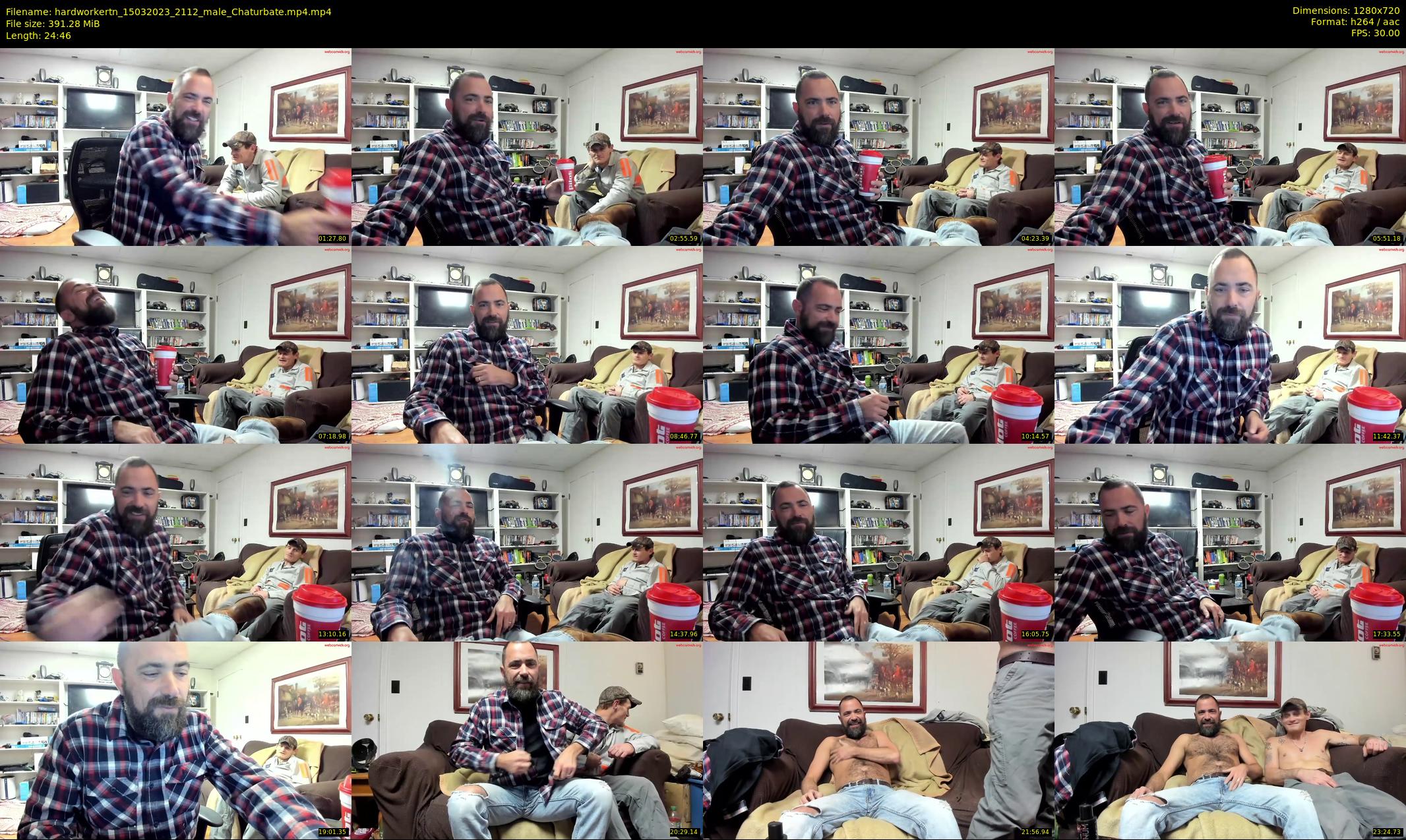 hardworkertn — 25 minute Chaturbate male cam show recording, 720p, Mar 15, 2023