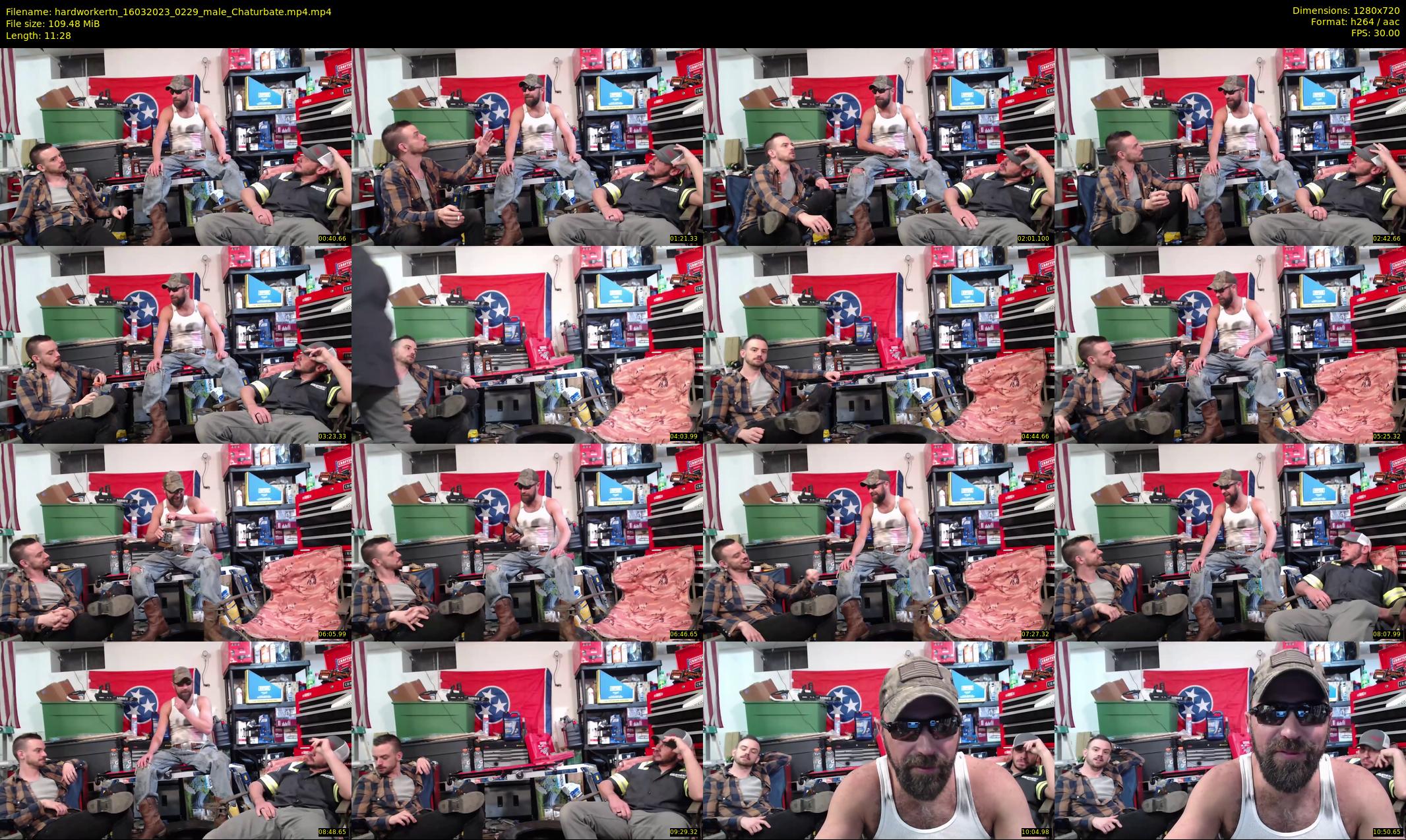 hardworkertn — 12 minute Chaturbate male cam show recording, 720p, Mar 16, 2023