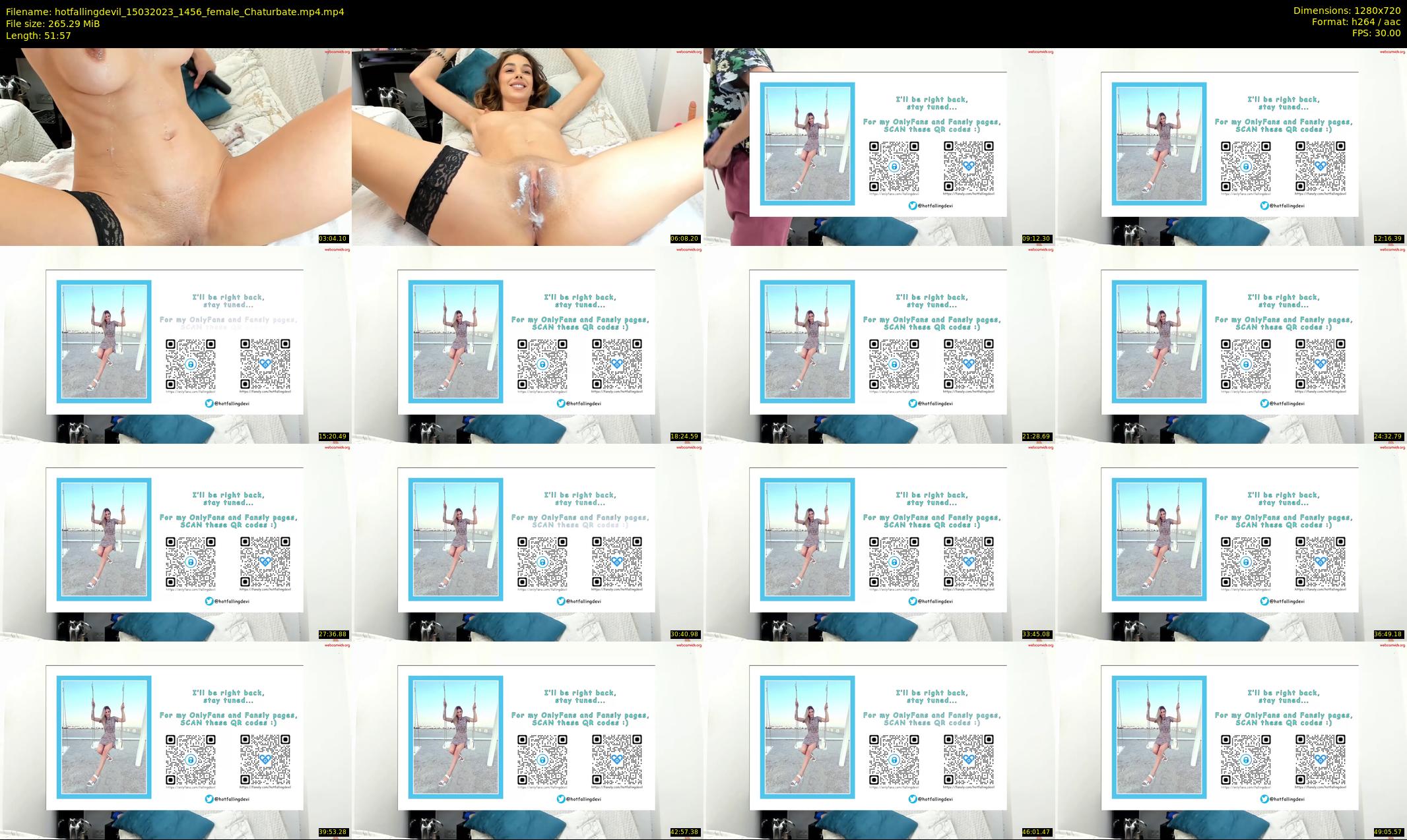 hotfallingdevil — 52 minute Chaturbate female cam show recording, 720p, Mar 15, 2023