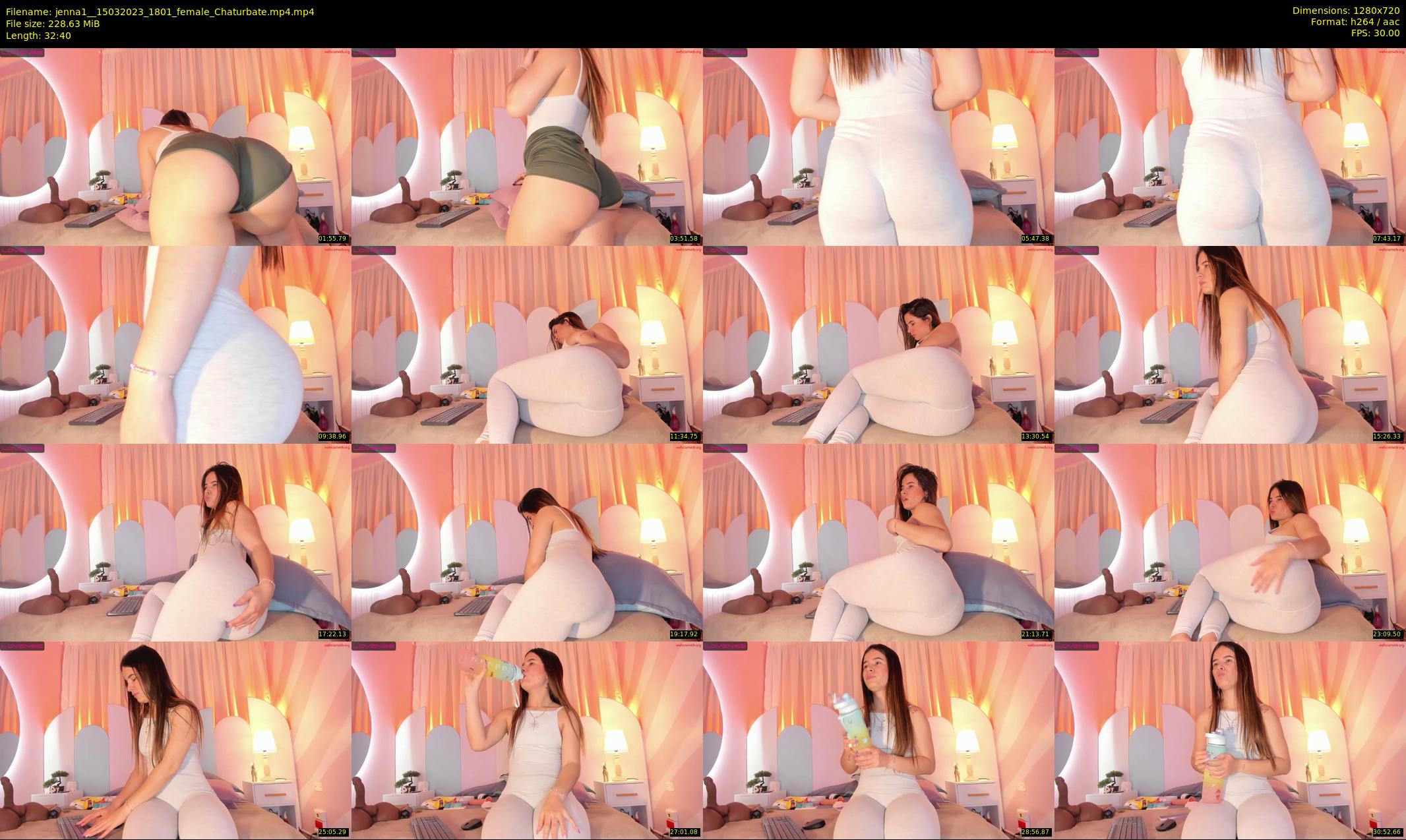 jenna1_ — 33 minute Chaturbate female cam show recording, 720p, Mar 15, 2023