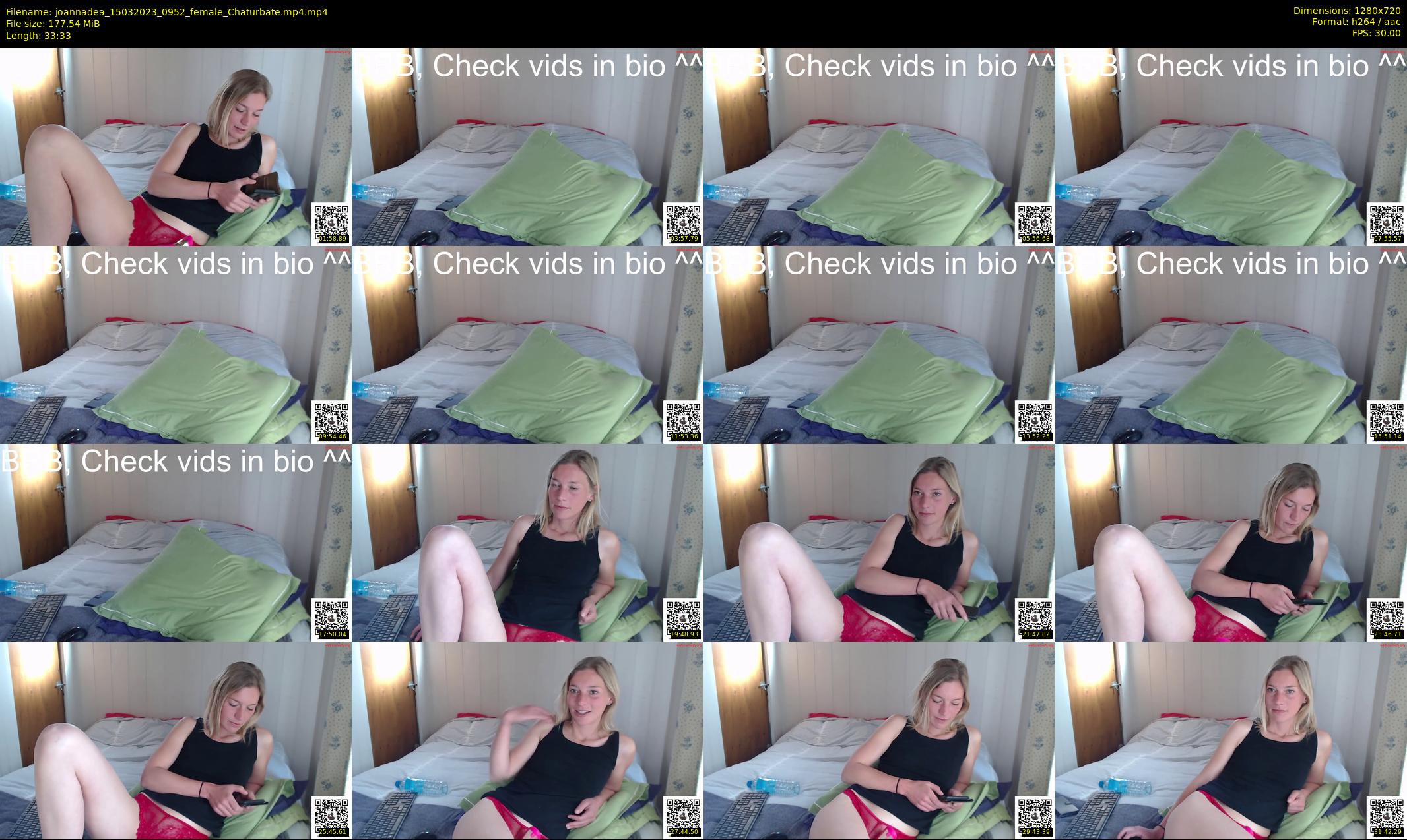 joannadea — 34 minute Chaturbate female cam show recording, 720p, Mar 15, 2023
