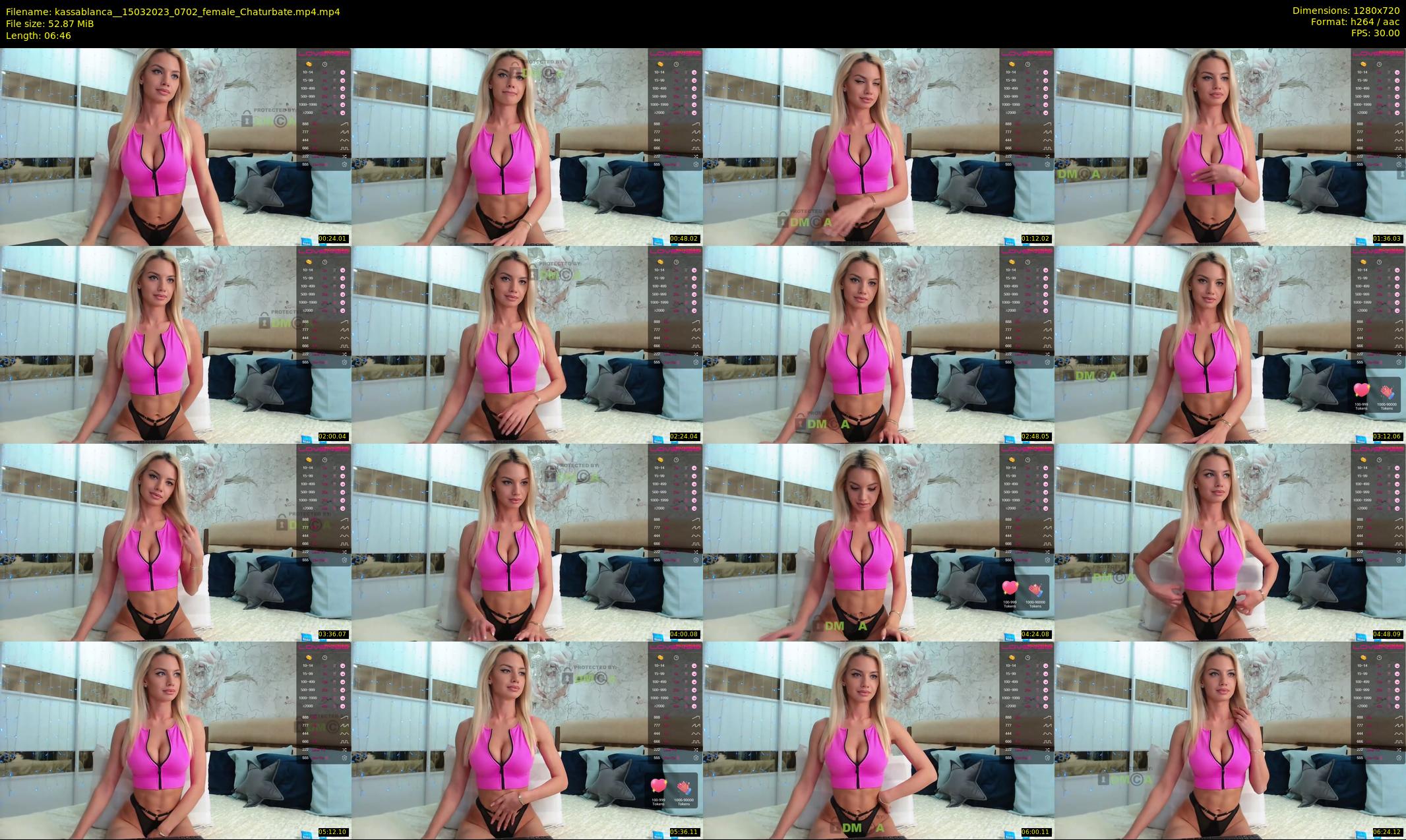kassablanca_ — 7 minute Chaturbate female cam show recording, 720p, Mar 15, 2023