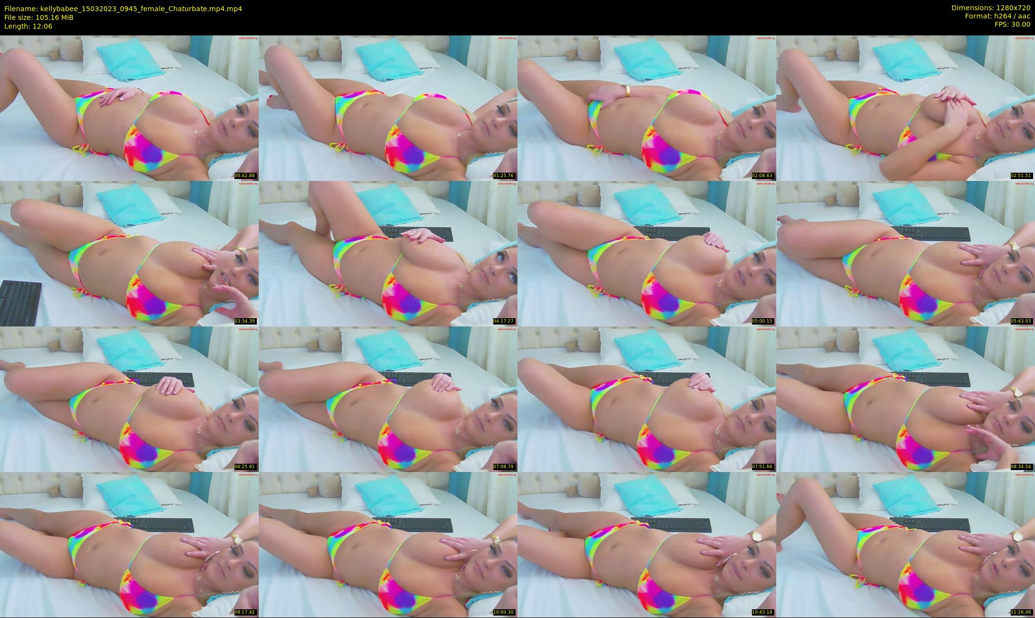 kellybabee — 13 minute Chaturbate female cam show recording, 720p, Mar 15, 2023