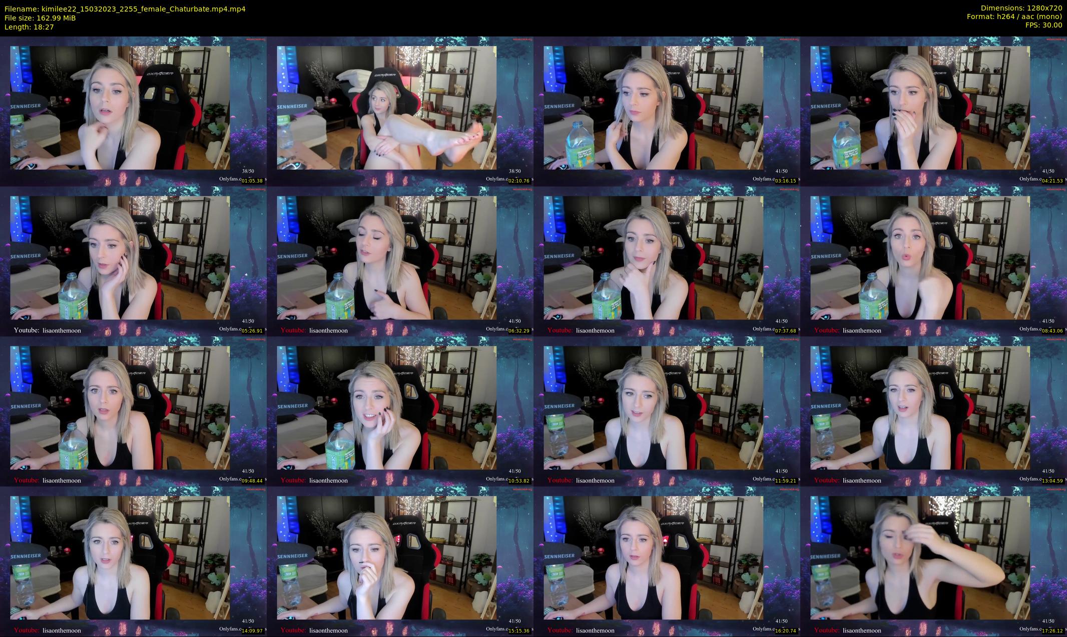 kimilee22 — 19 minute Chaturbate female cam show recording, 720p, Mar 15, 2023