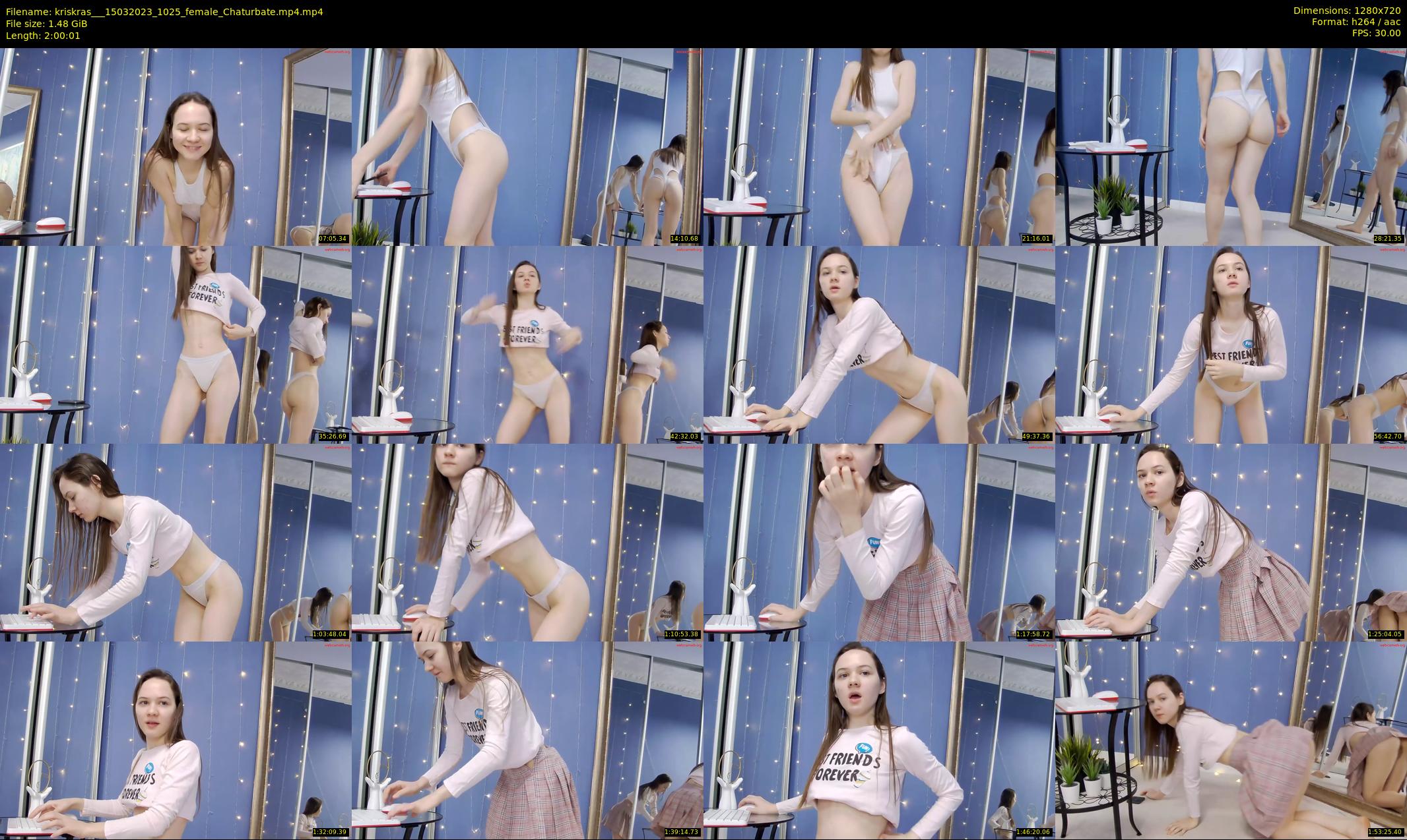 kriskras__ — 121 minute Chaturbate female cam show recording, 720p, Mar 15, 2023