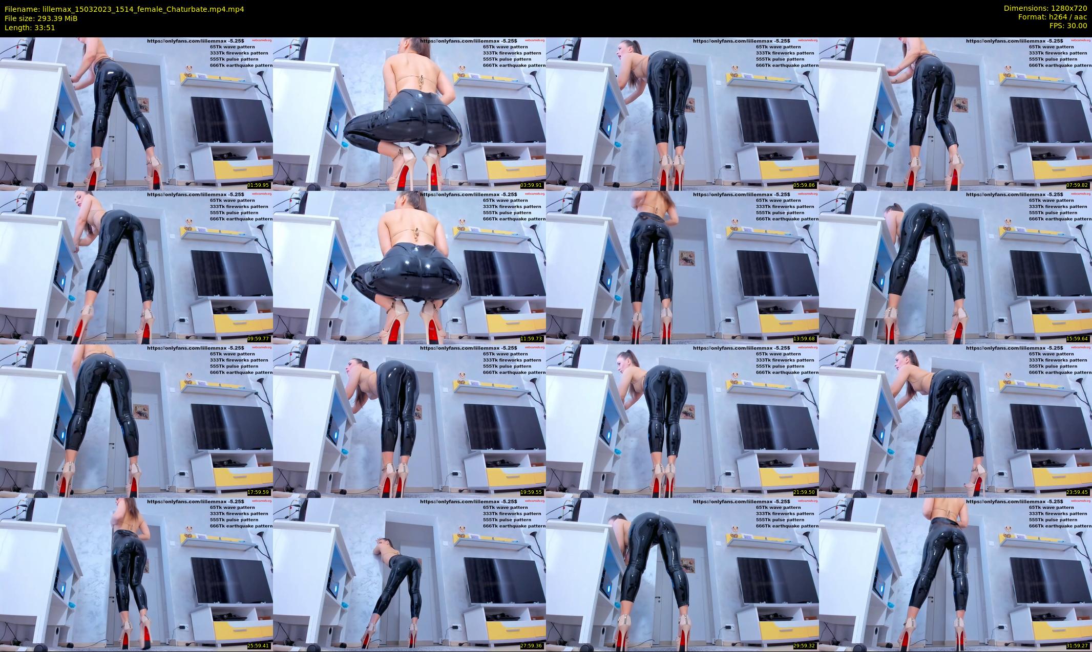 lillemax — 34 minute Chaturbate female cam show recording, 720p, Mar 15, 2023