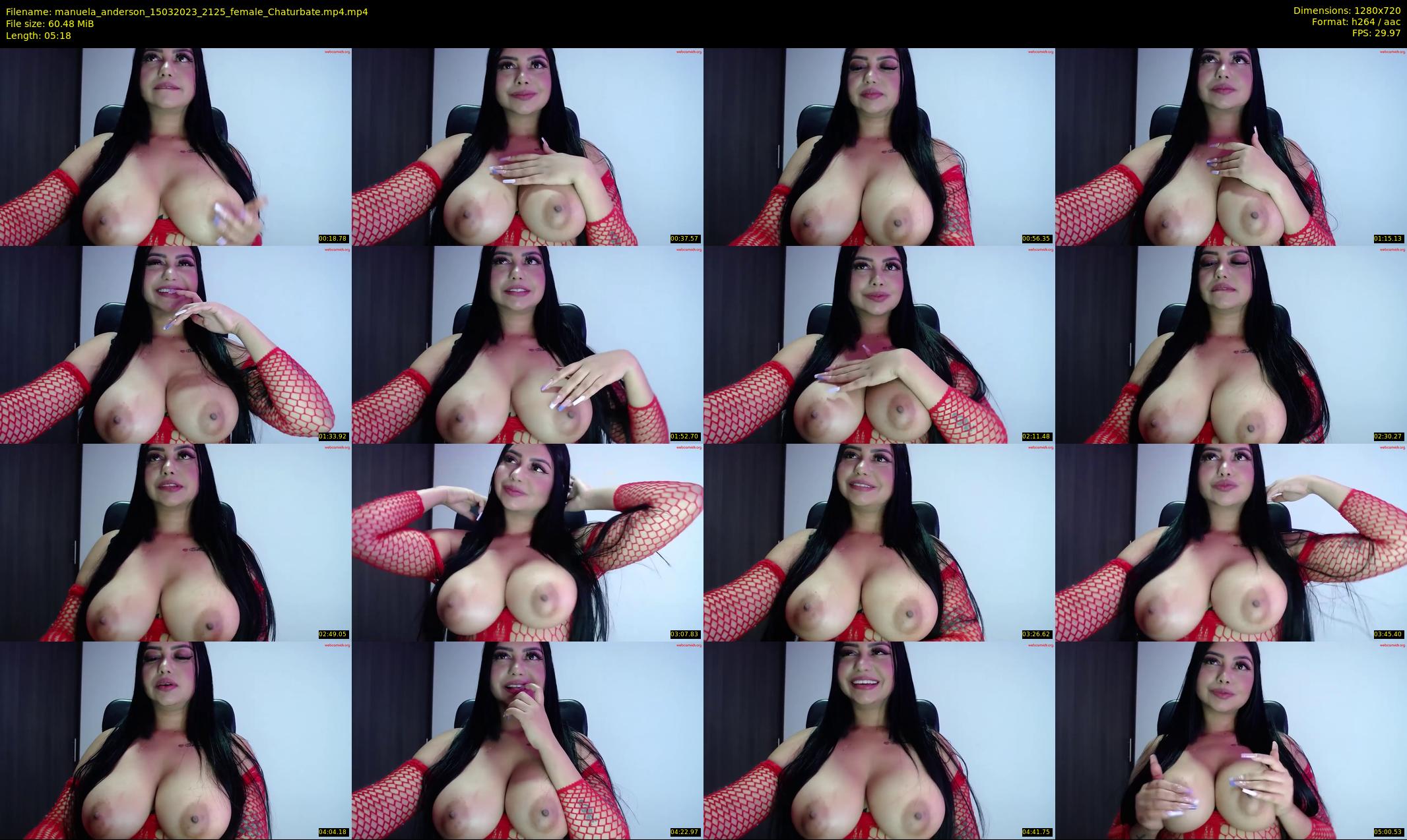 manuela_anderson — 6 minute Chaturbate female cam show recording, 720p, Mar 15, 2023