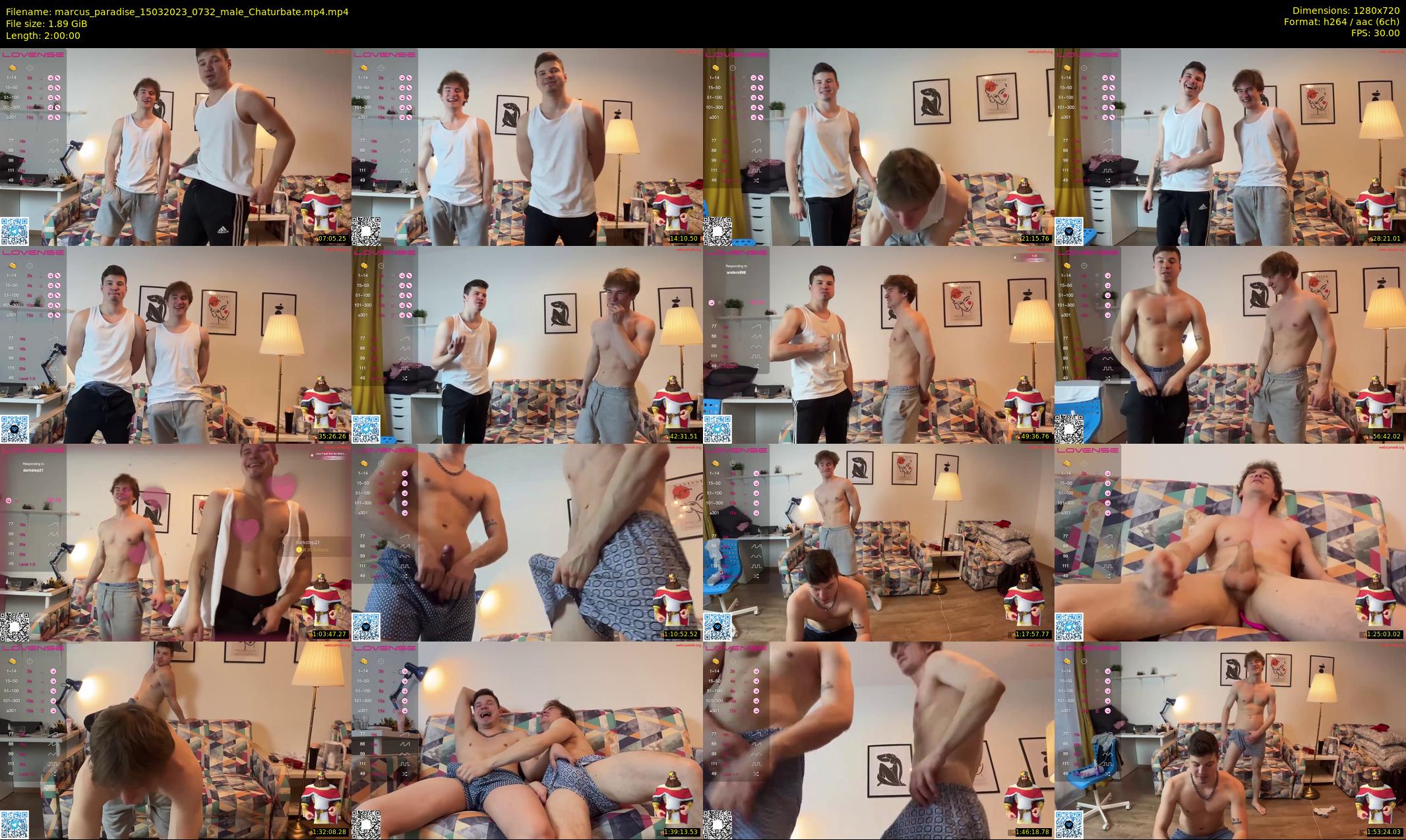 marcus_paradise — 120 minute Chaturbate male cam show recording, 720p, Mar 15, 2023