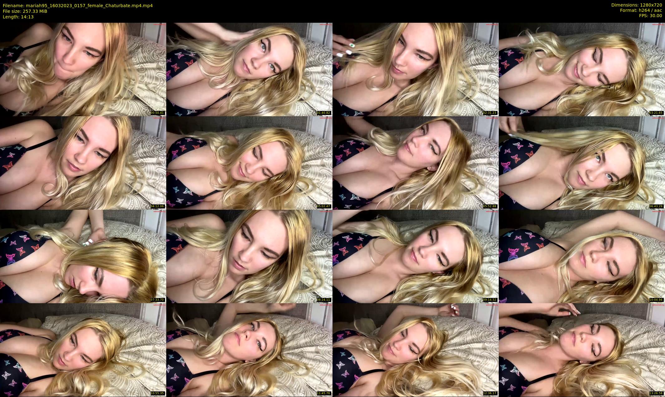 mariah95 — 15 minute Chaturbate female cam show recording, 720p, Mar 16, 2023
