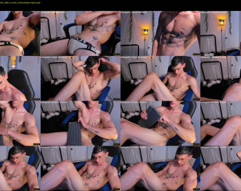 metatron_muscle — 35 minute Chaturbate male cam show recording, 720p, Mar 15, 2023