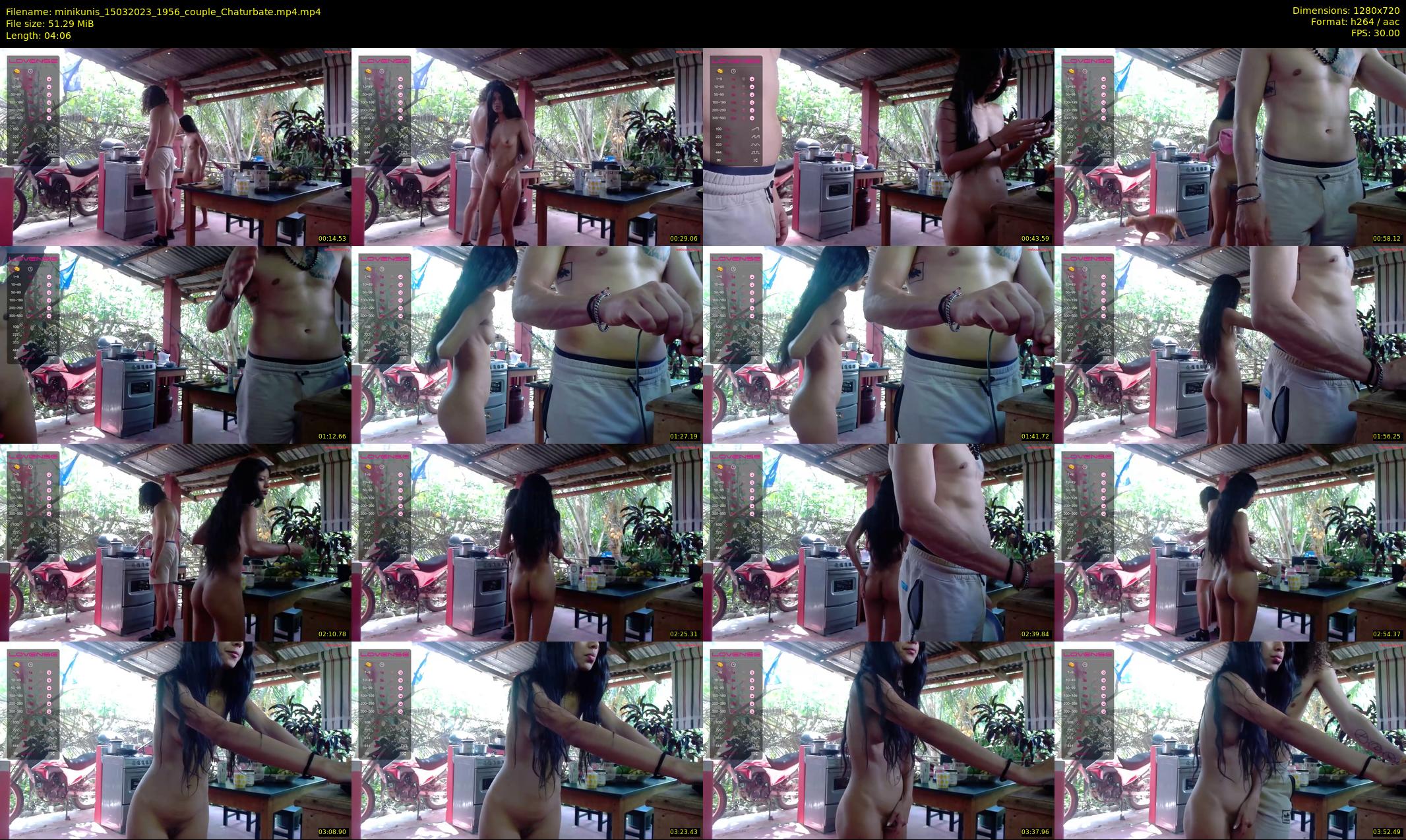 minikunis — 5 minute Chaturbate couple cam show recording, 720p, Mar 15, 2023