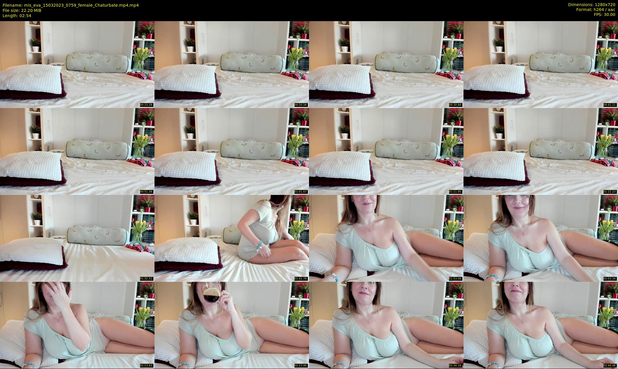 mis_eva — 3 minute Chaturbate female cam show recording, 720p, Mar 15, 2023