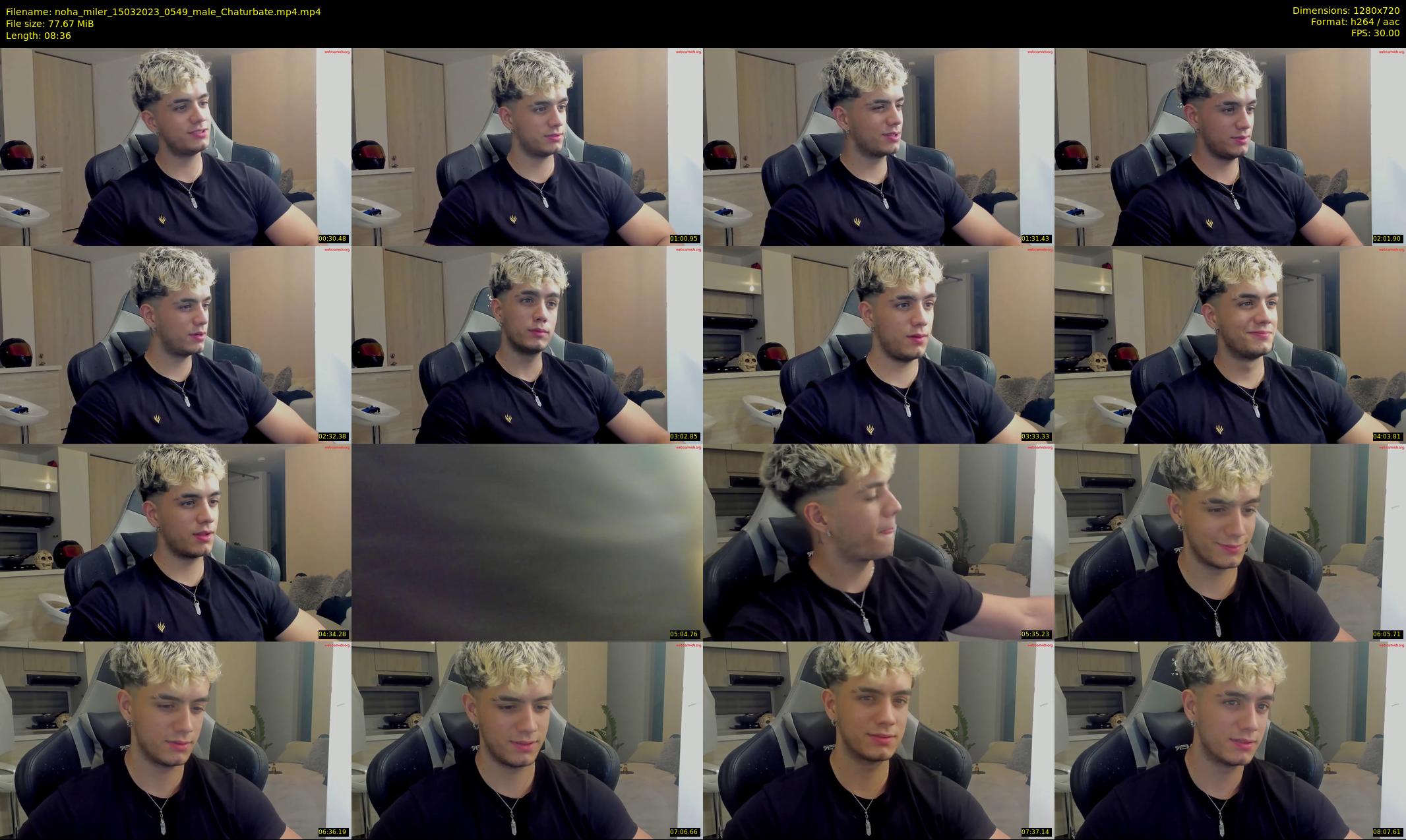 noha_miler — 9 minute Chaturbate male cam show recording, 720p, Mar 15, 2023