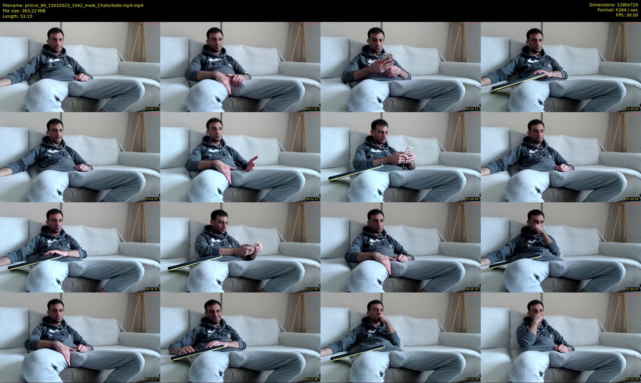 prince_89 — 54 minute Chaturbate male cam show recording, 720p, Mar 15, 2023