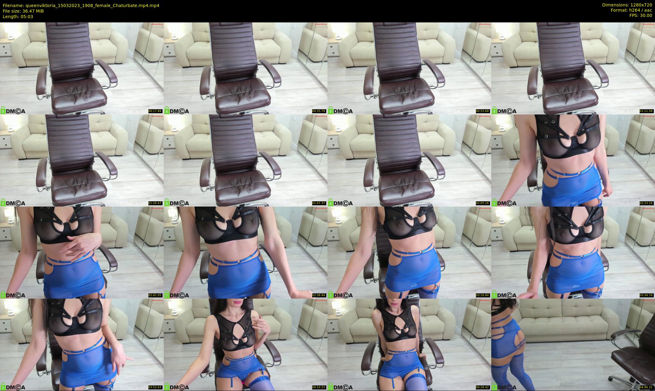 queenviktoria — 6 minute Chaturbate female cam show recording, 720p, Mar 15, 2023